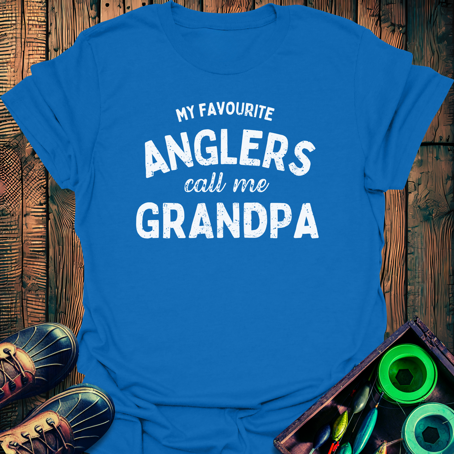 Angler Grandpa T-Shirt