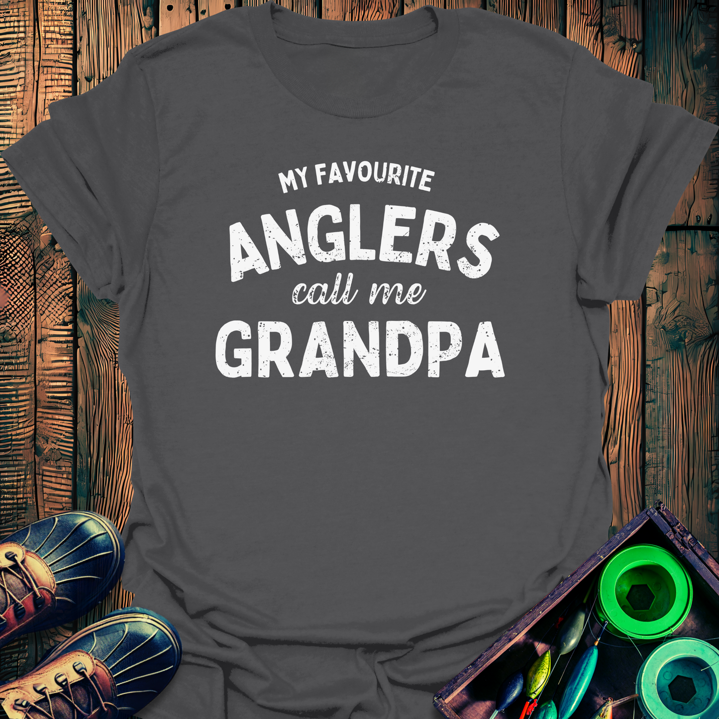 Angler Grandpa T-Shirt