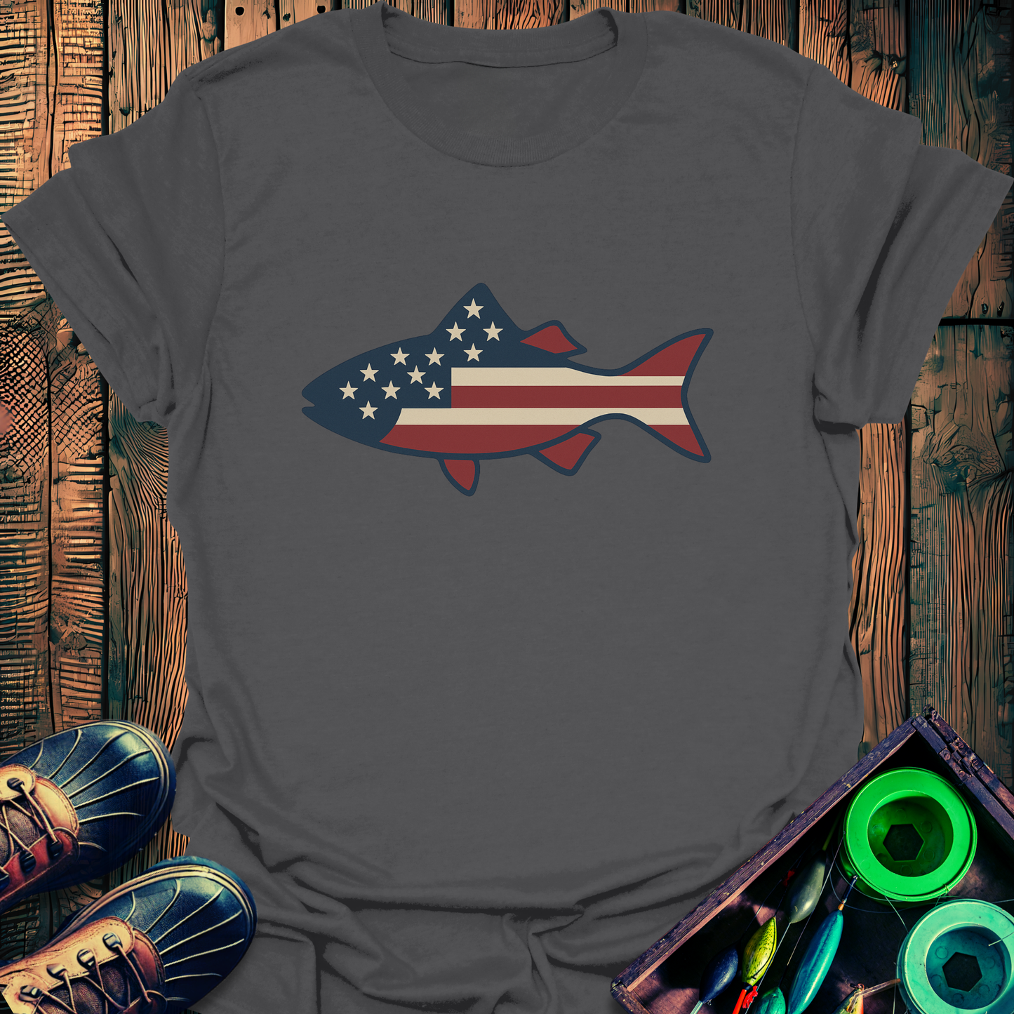 American Fish T-Shirt