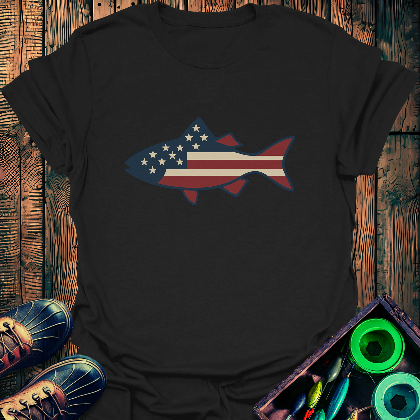 American Fish T-Shirt