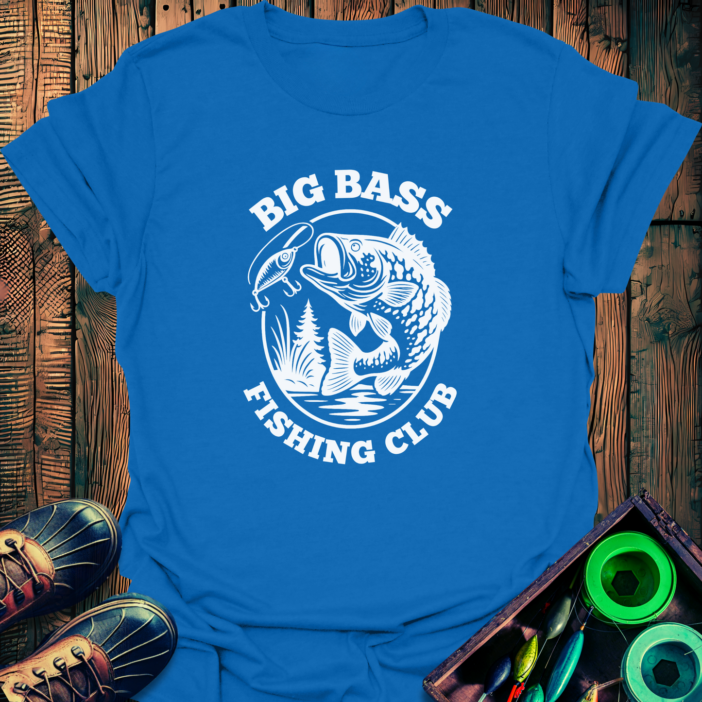 Big Bass Fishing Club T-Shirt