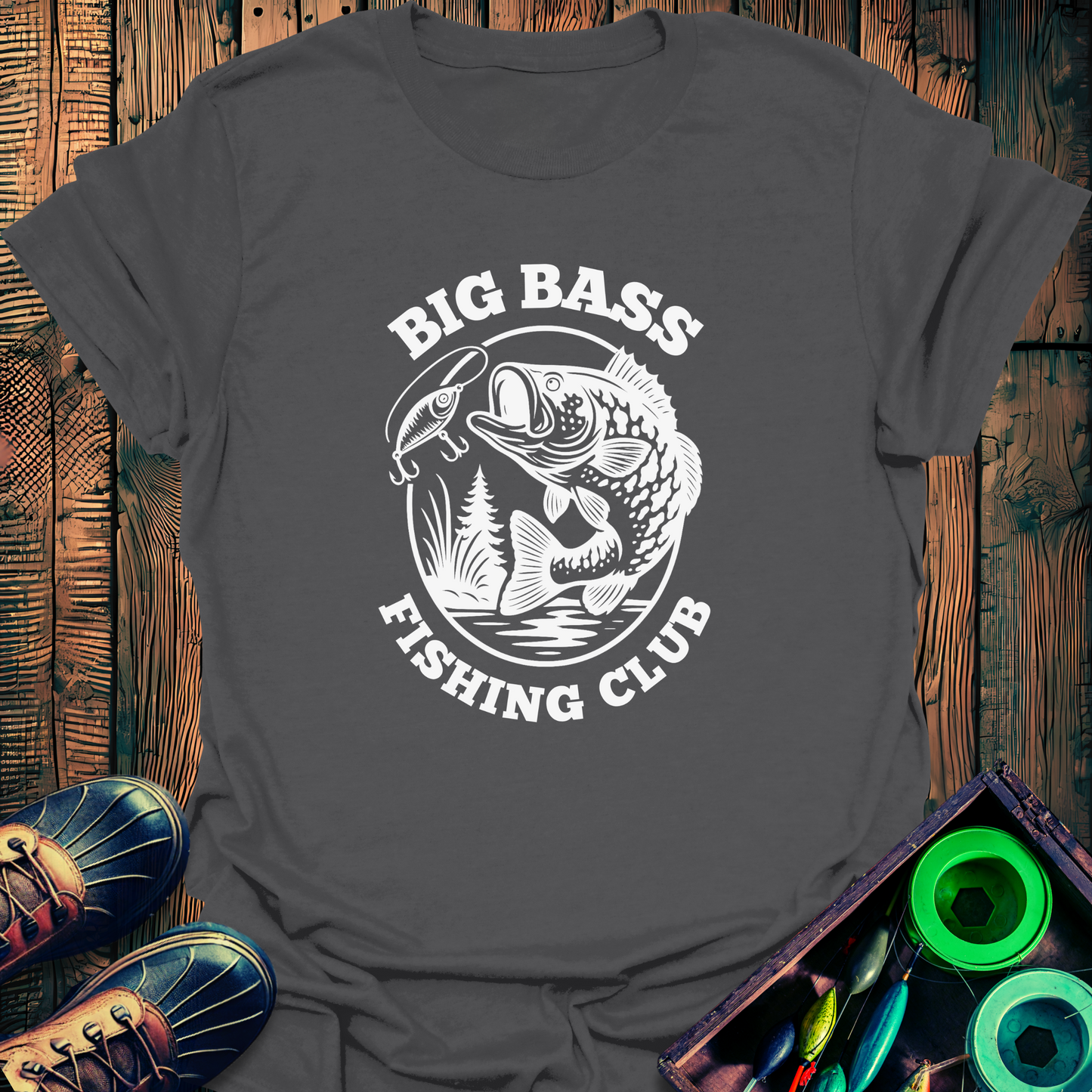 Big Bass Fishing Club T-Shirt