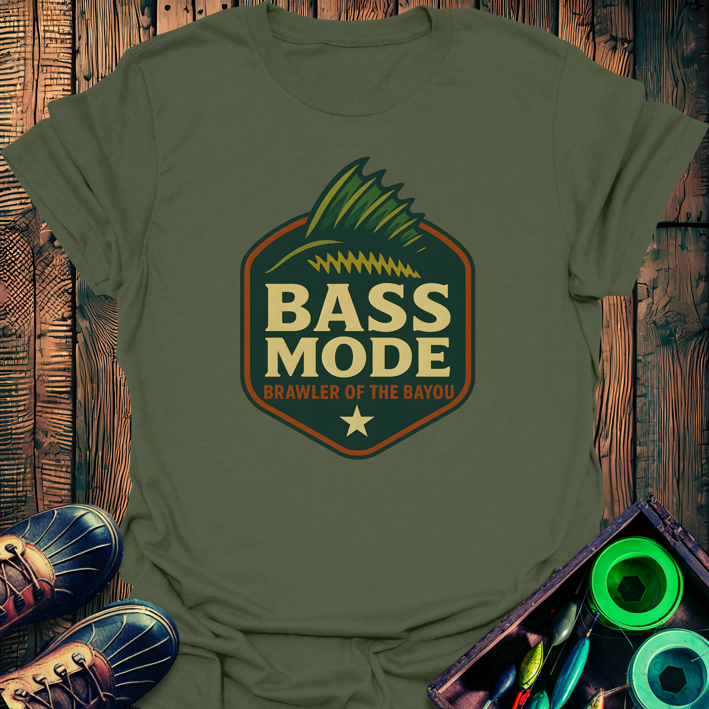 Bass Mode On T-Shirt