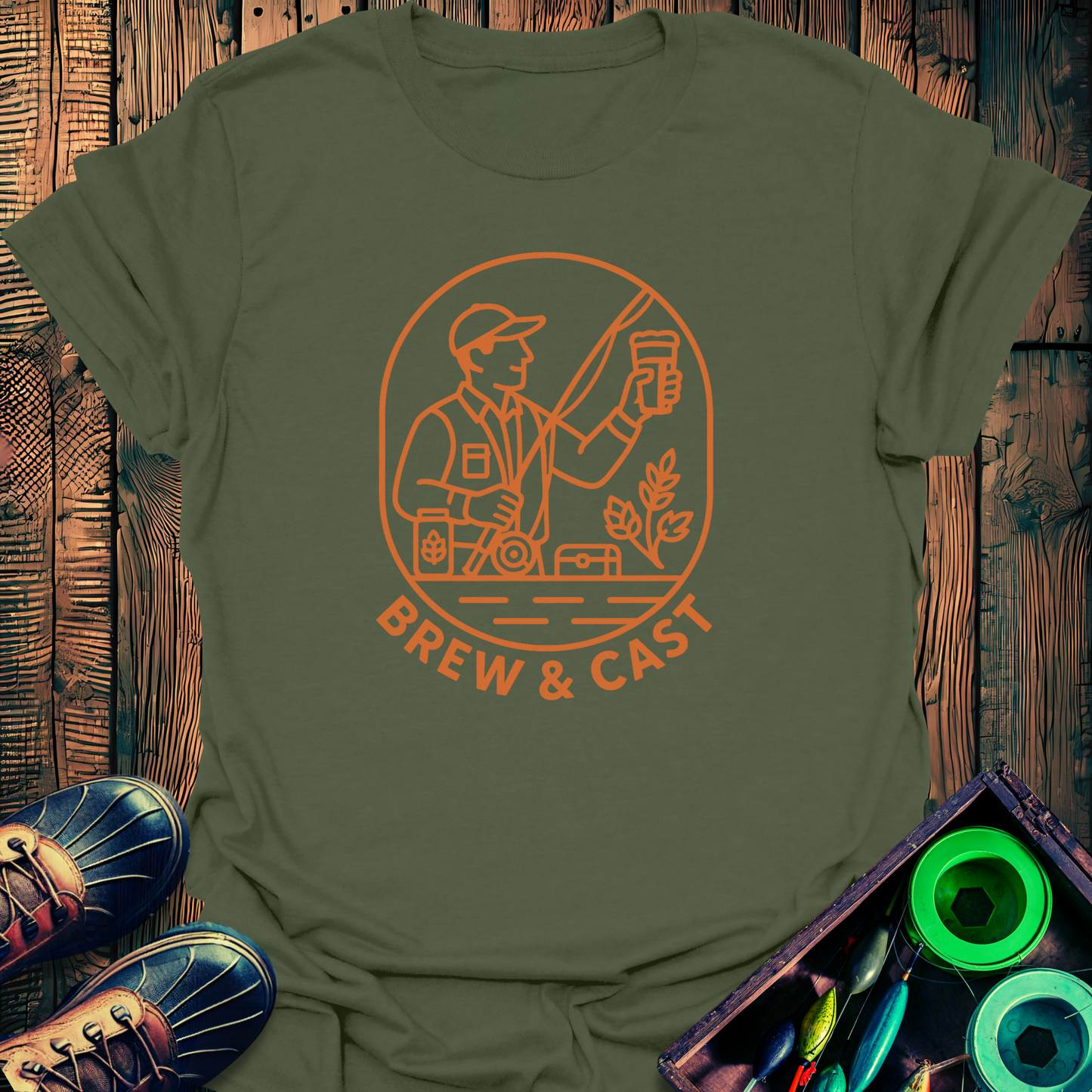 Brew & Cast T-Shirt