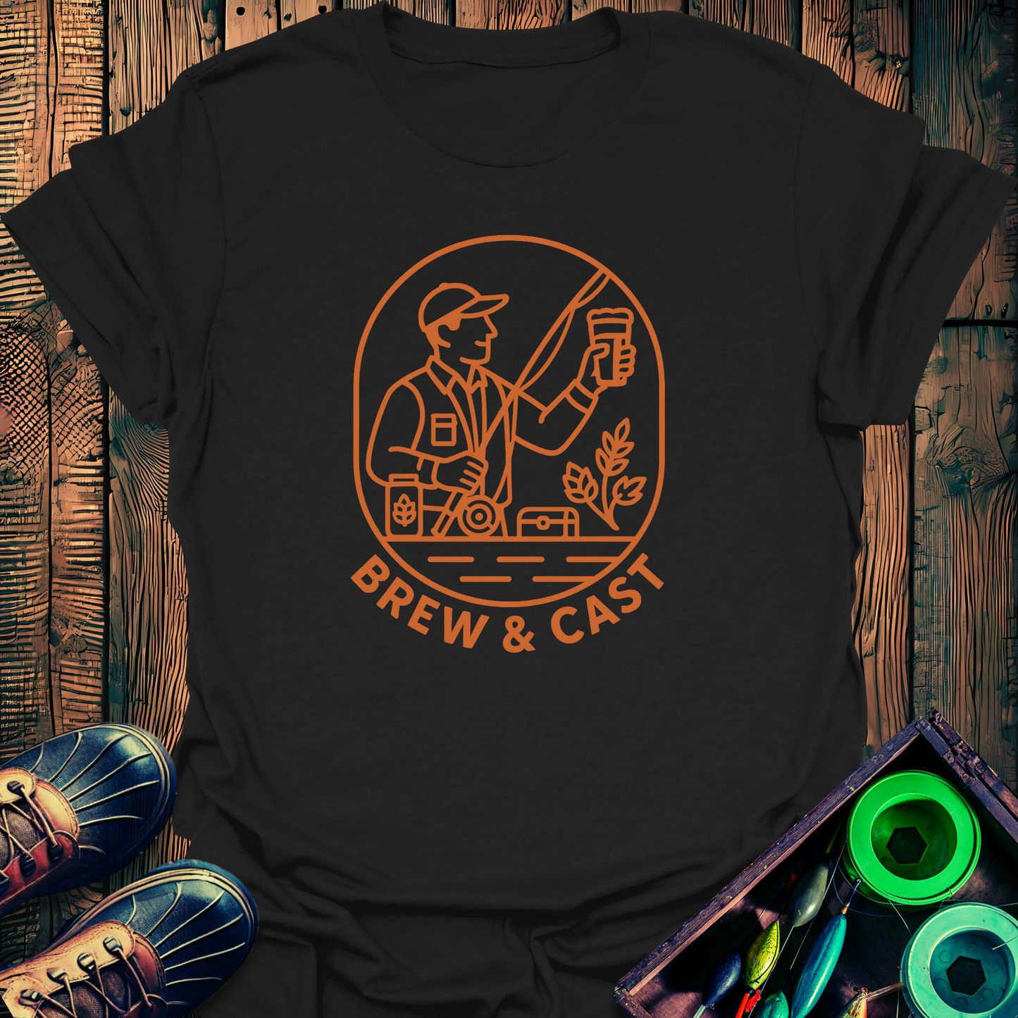 Brew & Cast T-Shirt