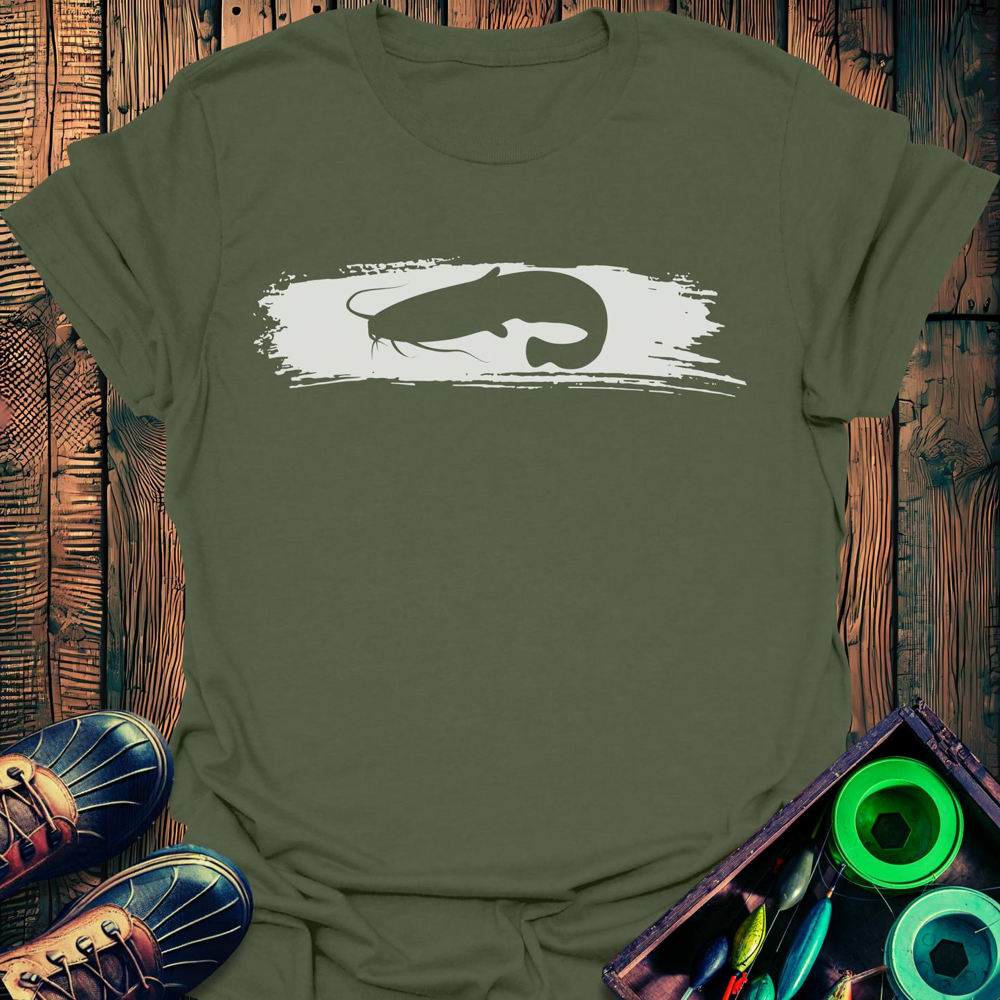 Catfish Brush T-Shirt