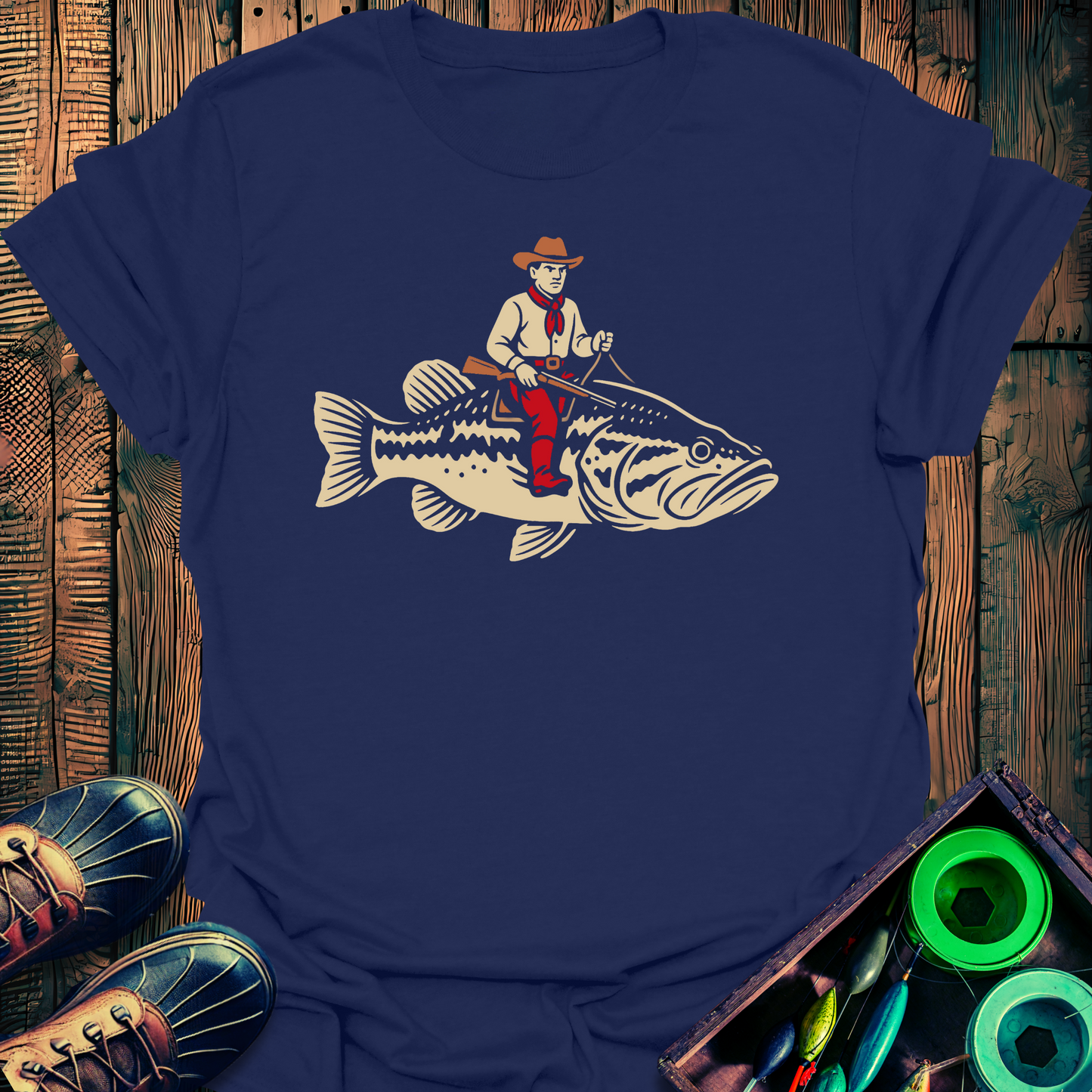 Cowboy Bass T-Shirt