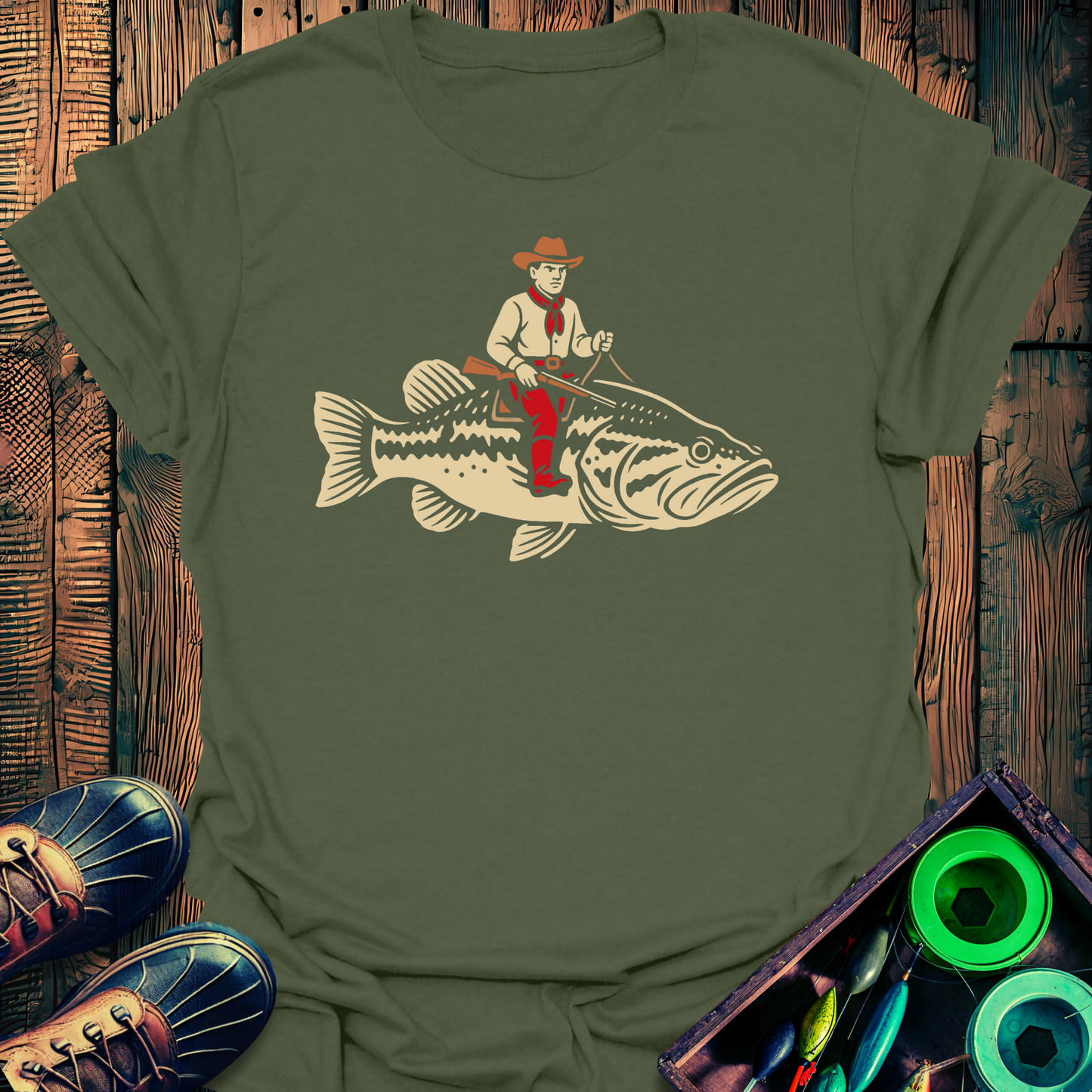 Cowboy Bass T-Shirt
