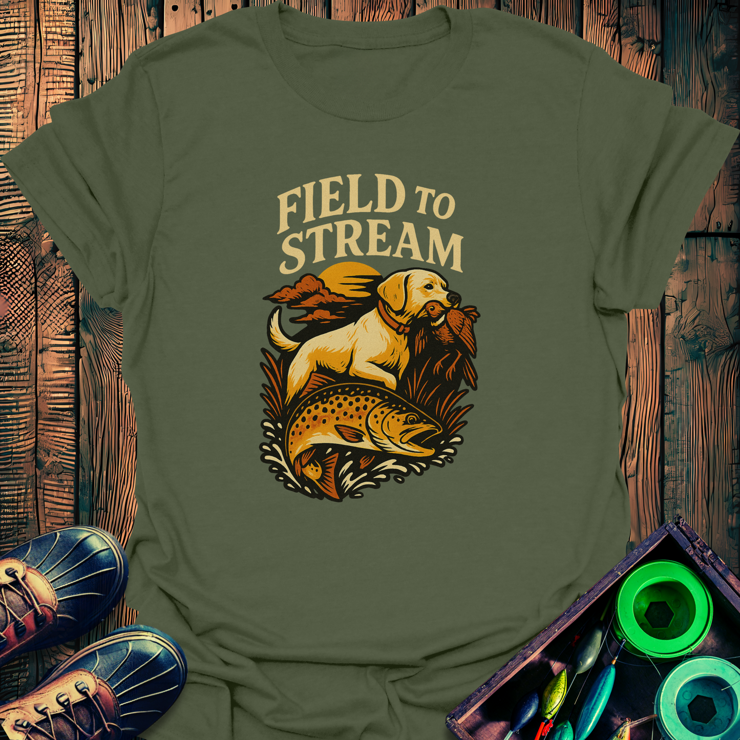 Field To Stream T-Shirt