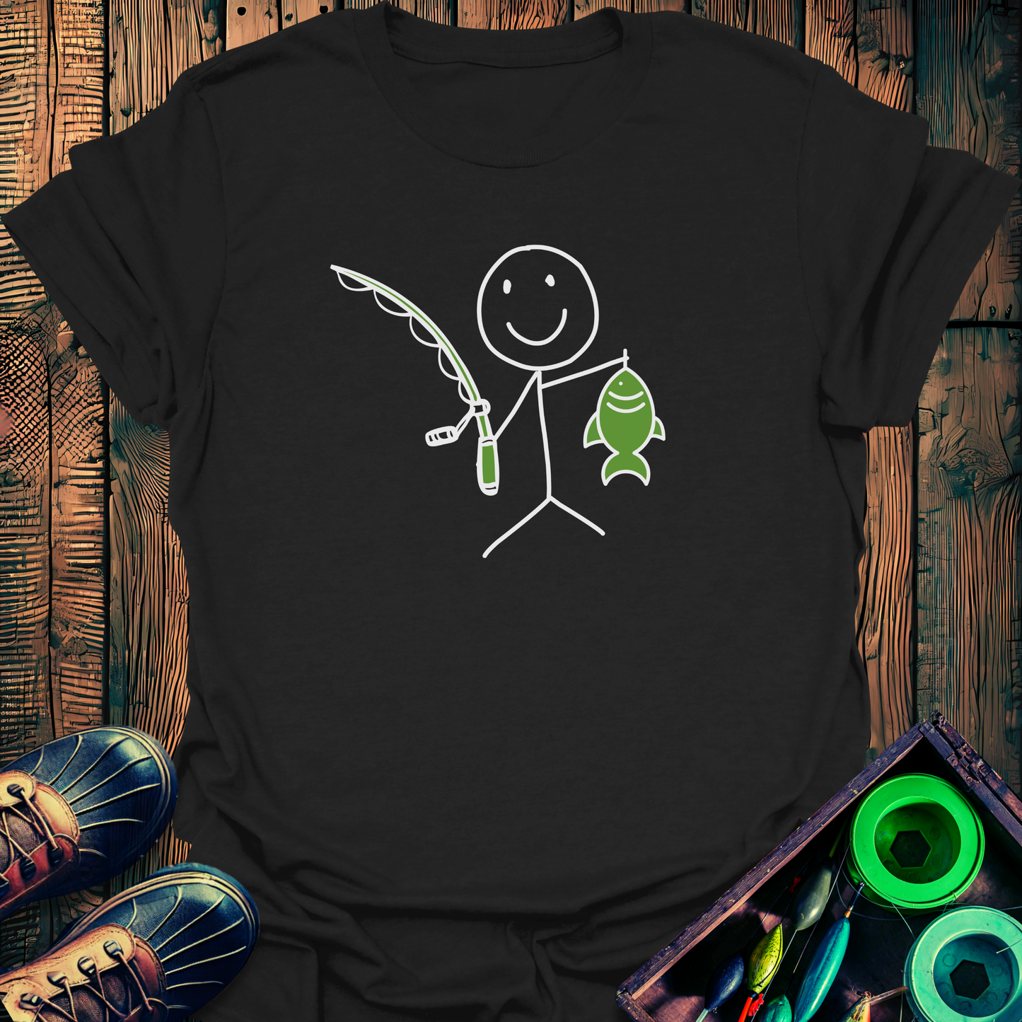 Happy Fishing T-Shirt