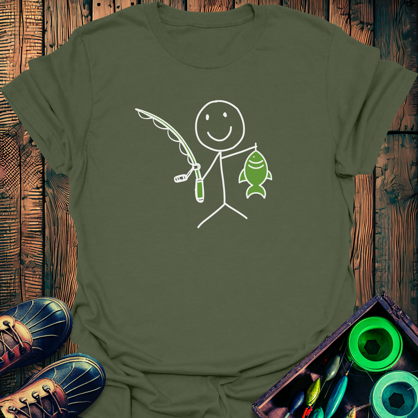 Happy Fishing T-Shirt
