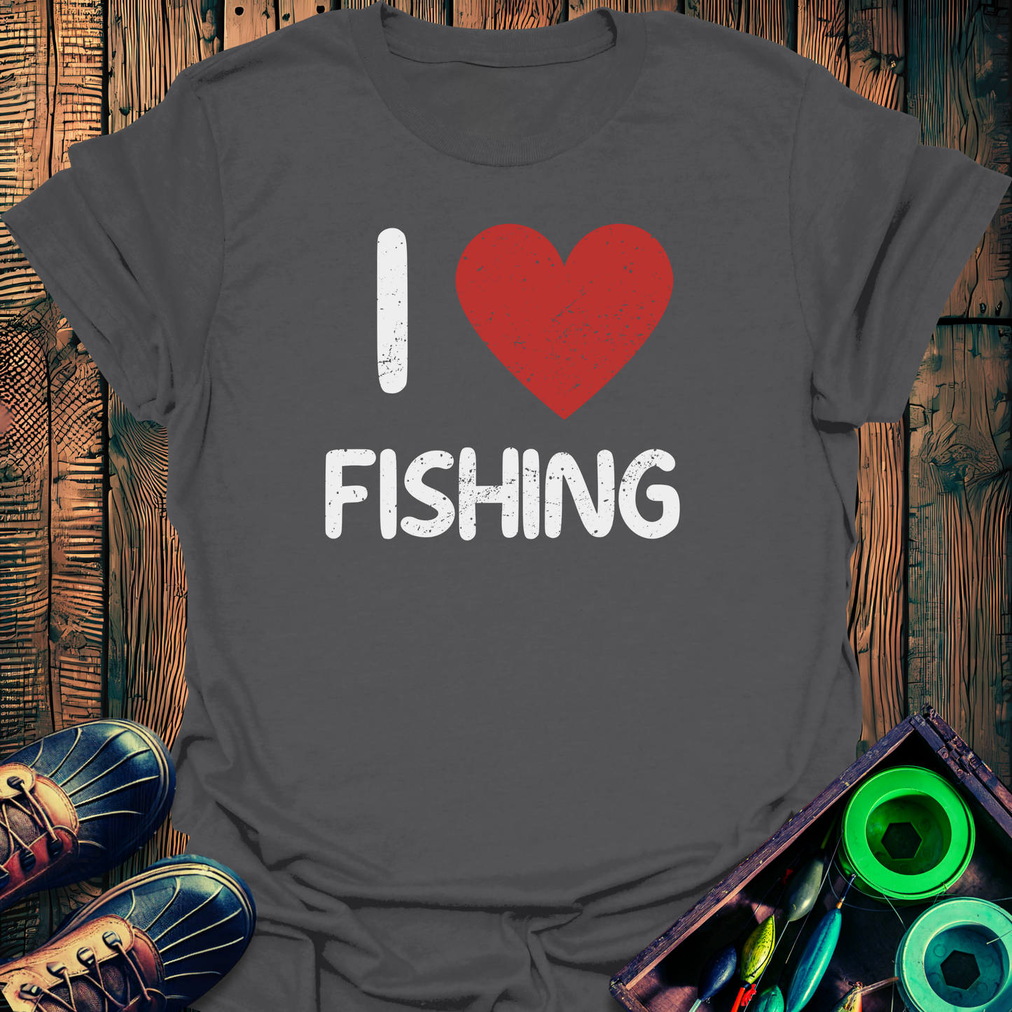 I Love Fishing T-Shirt