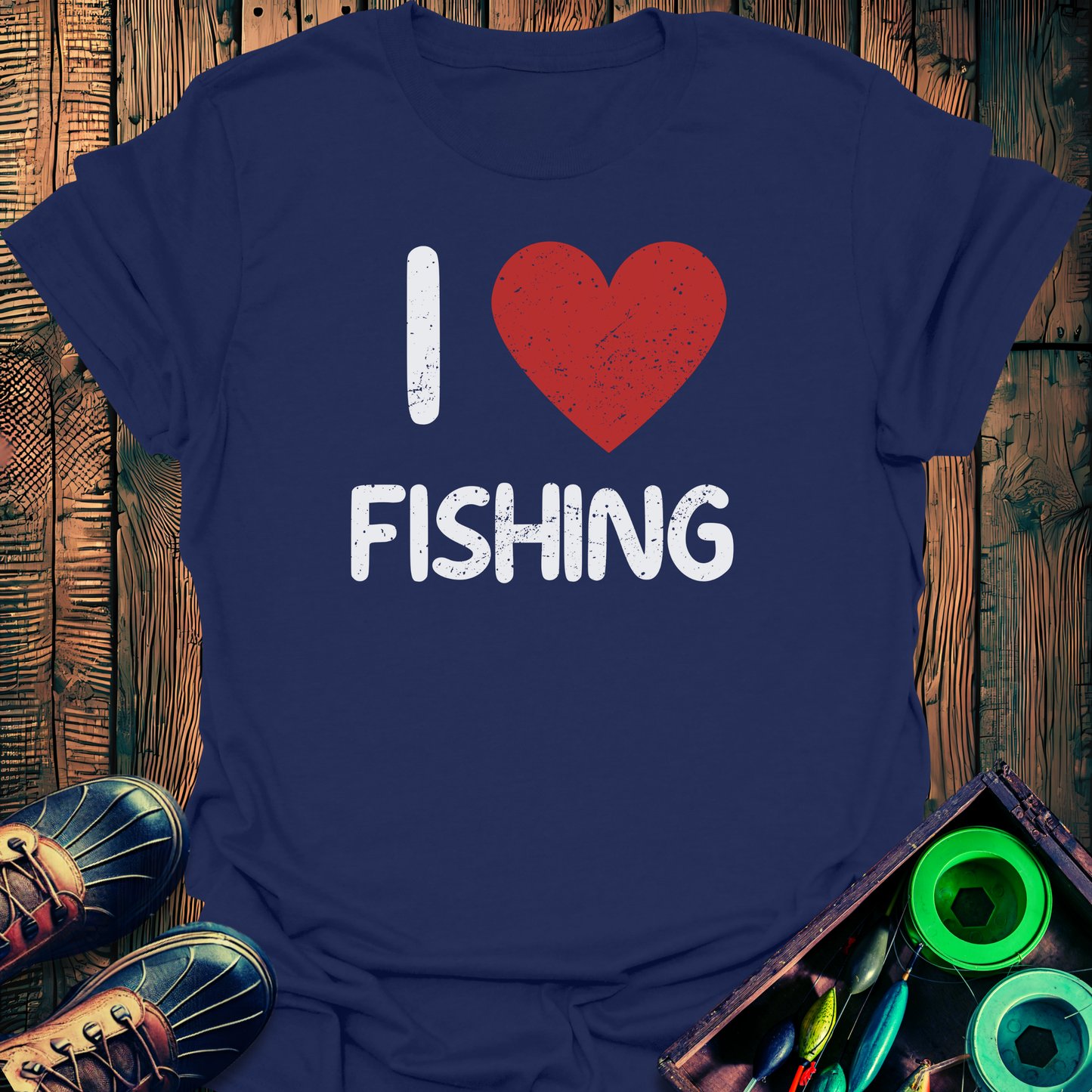 I Love Fishing T-Shirt