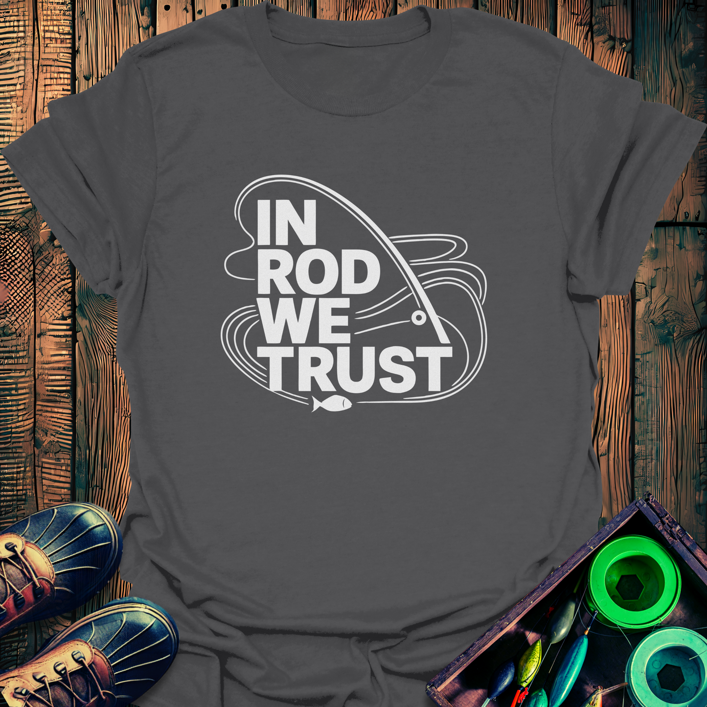 In Rod We Trust T-Shirt