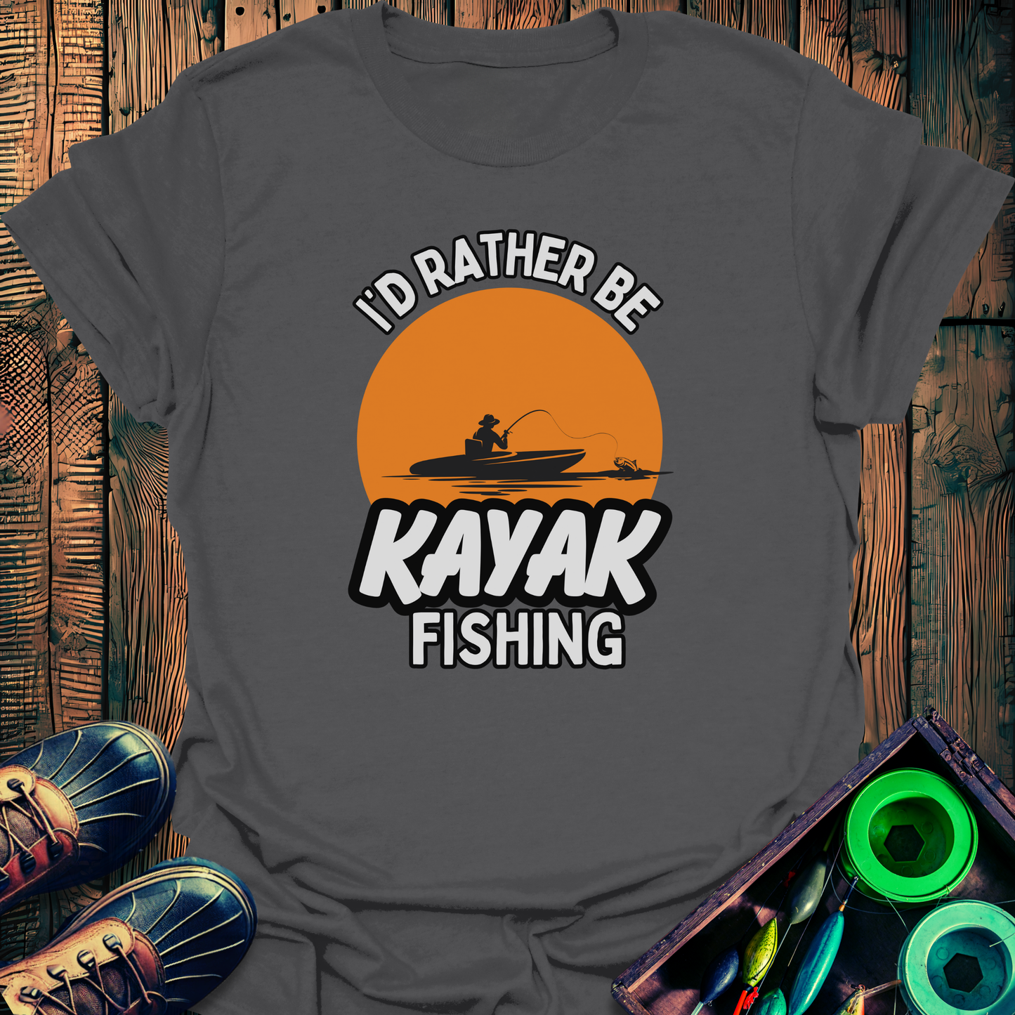 Kayak Fishing T-Shirt