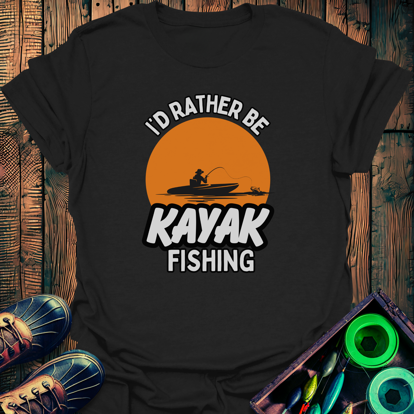 Kayak Fishing T-Shirt