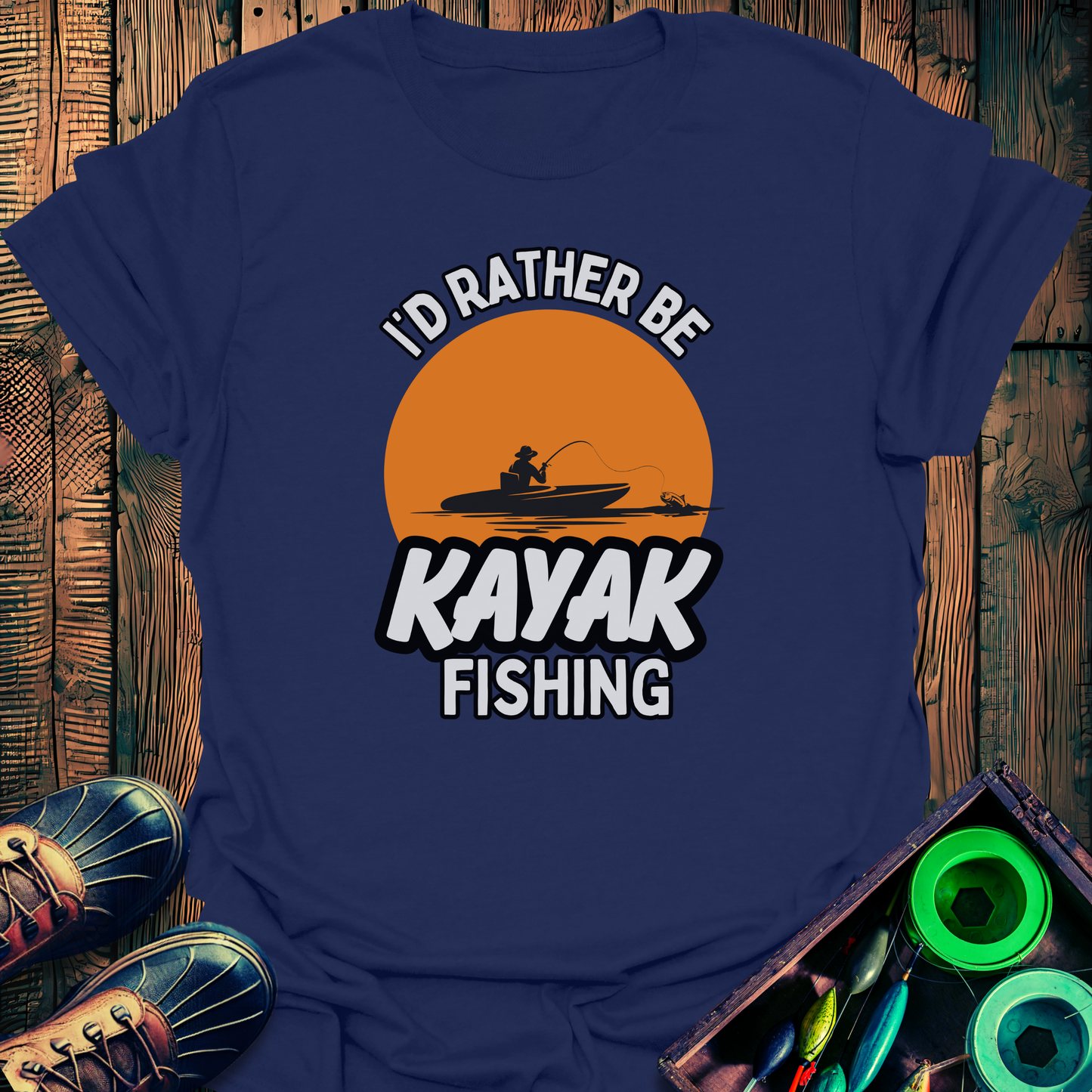 Kayak Fishing T-Shirt