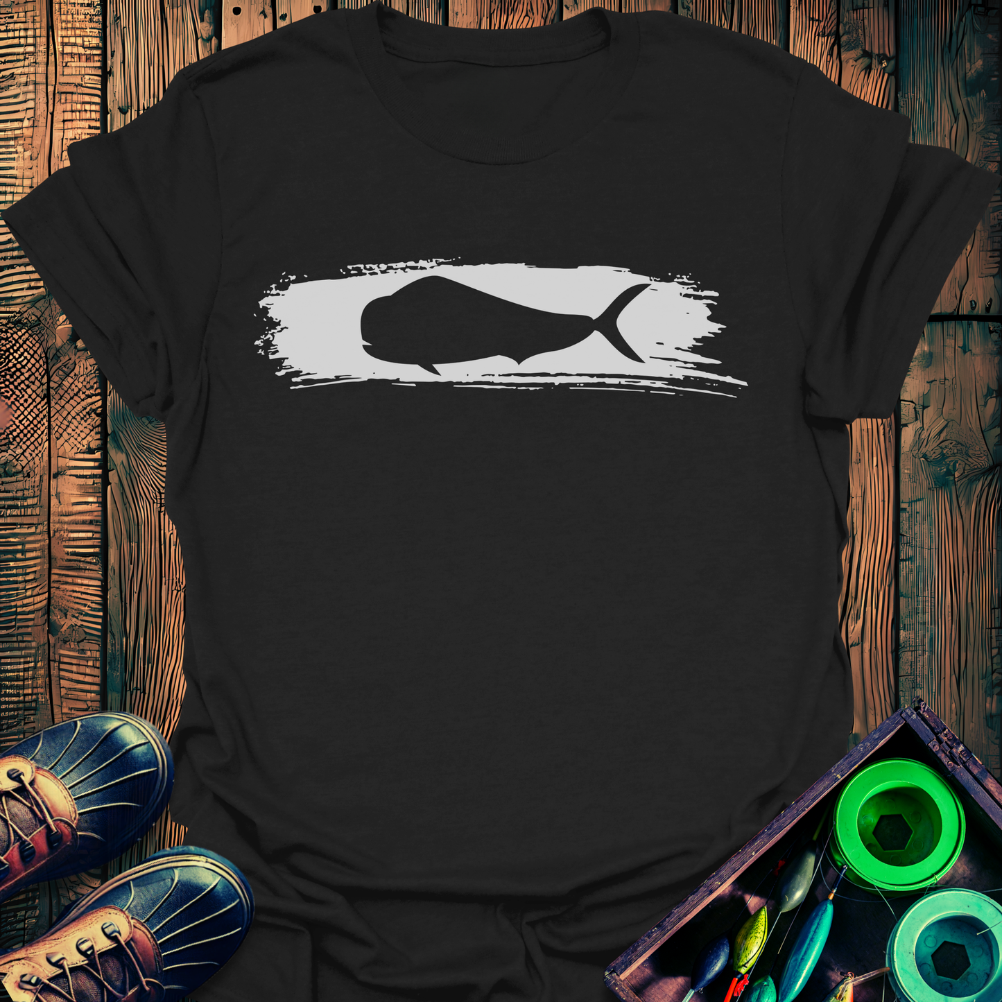Mahi Mahi Brush T-Shirt