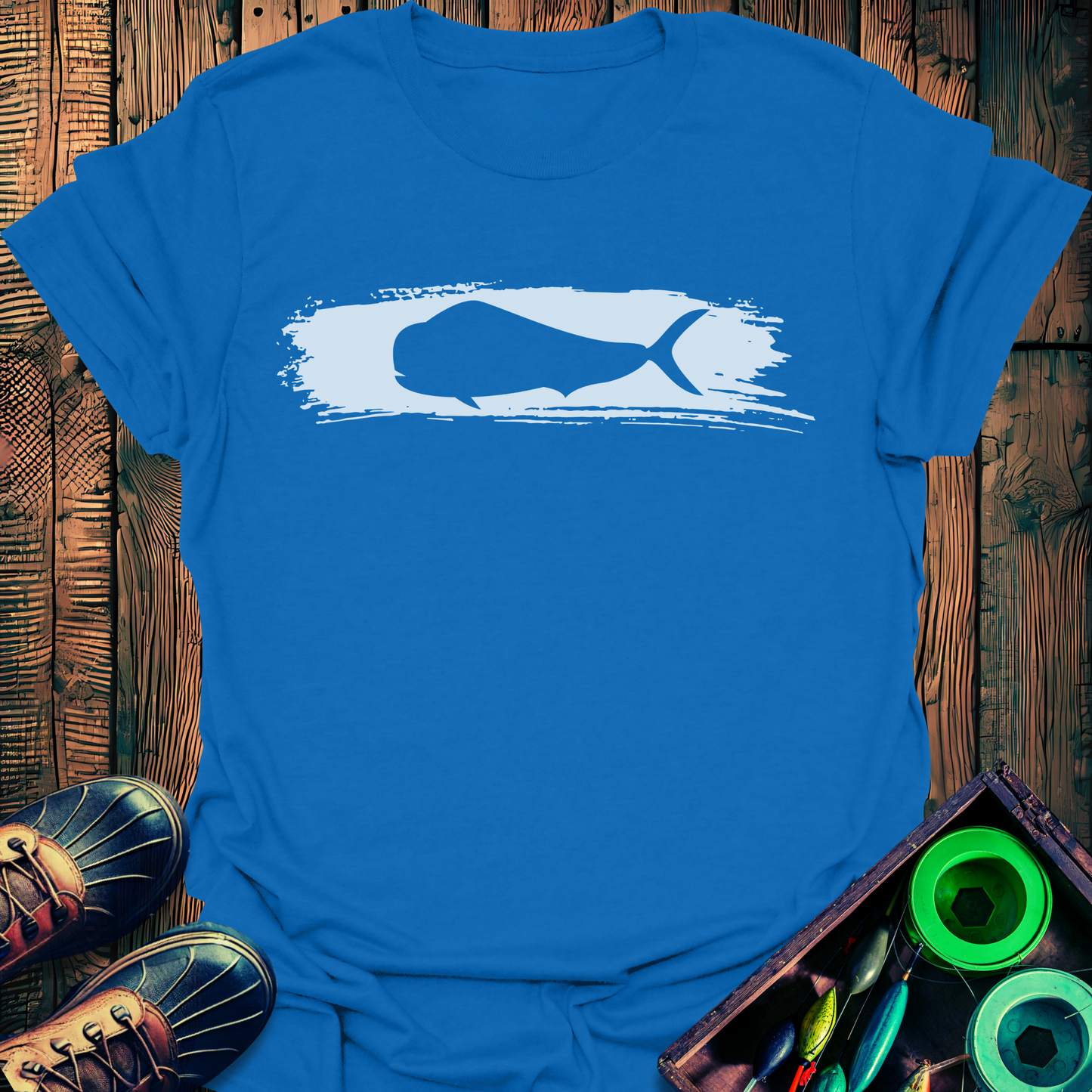 Mahi Mahi Brush T-Shirt