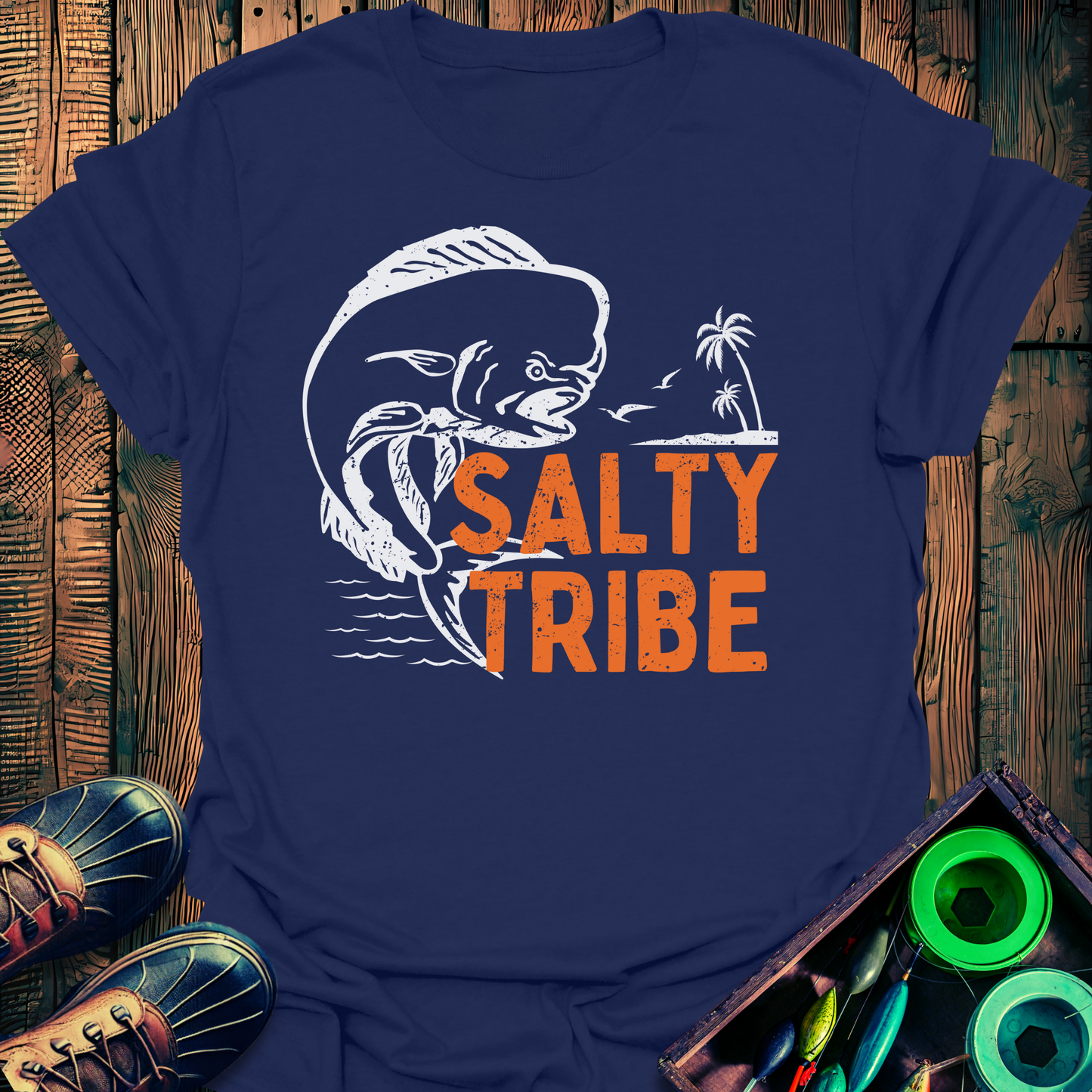 Mahi Mahi Salty Tribe T-Shirt