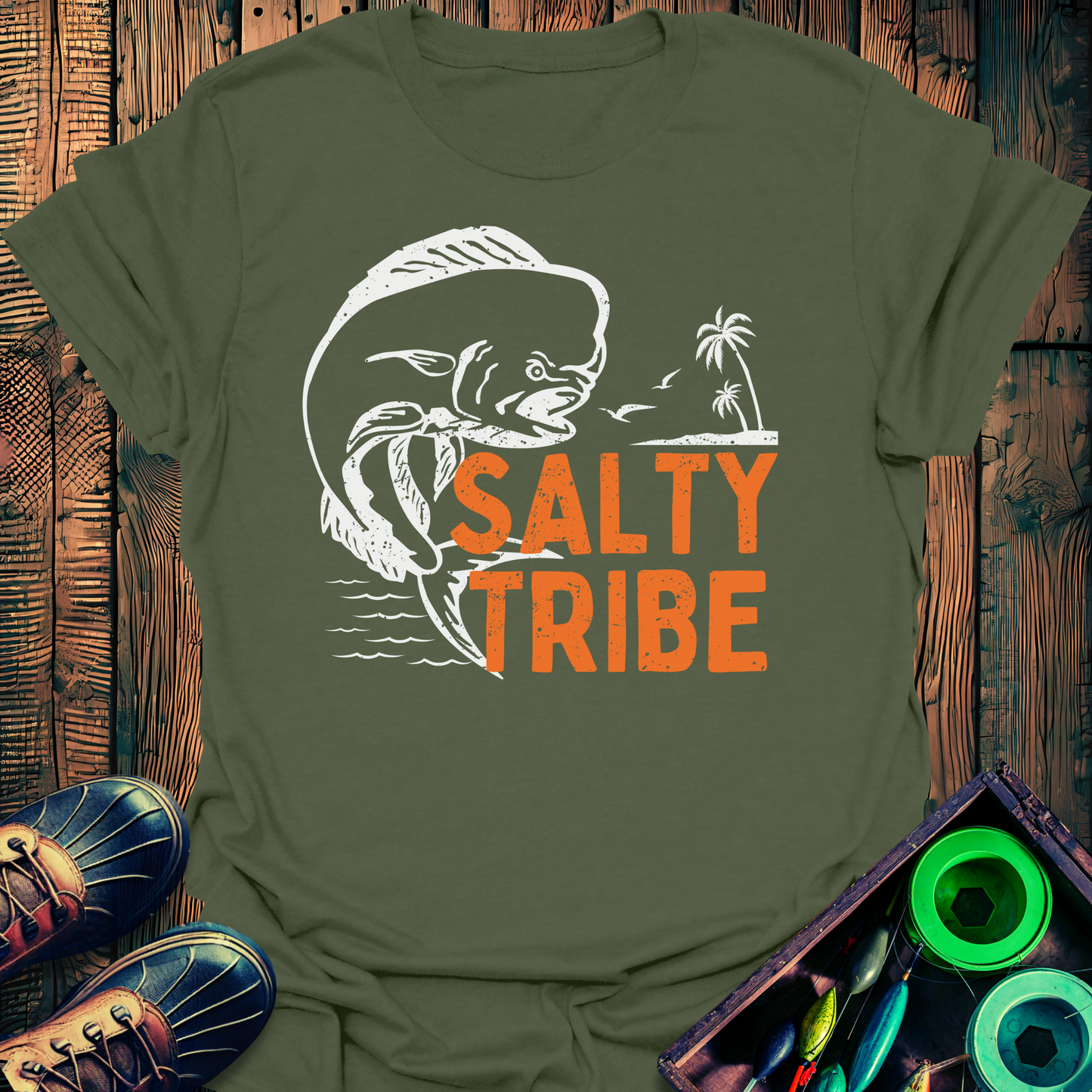 Mahi Mahi Salty Tribe T-Shirt