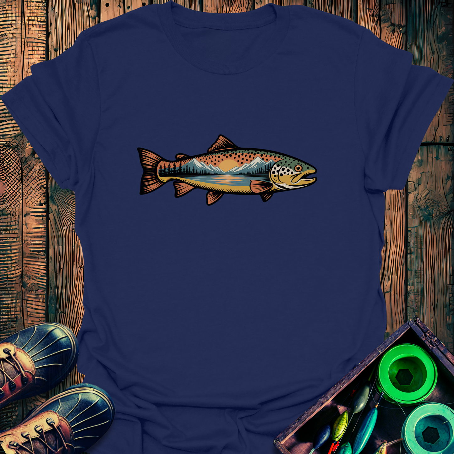 Majestic Brown T-Shirt