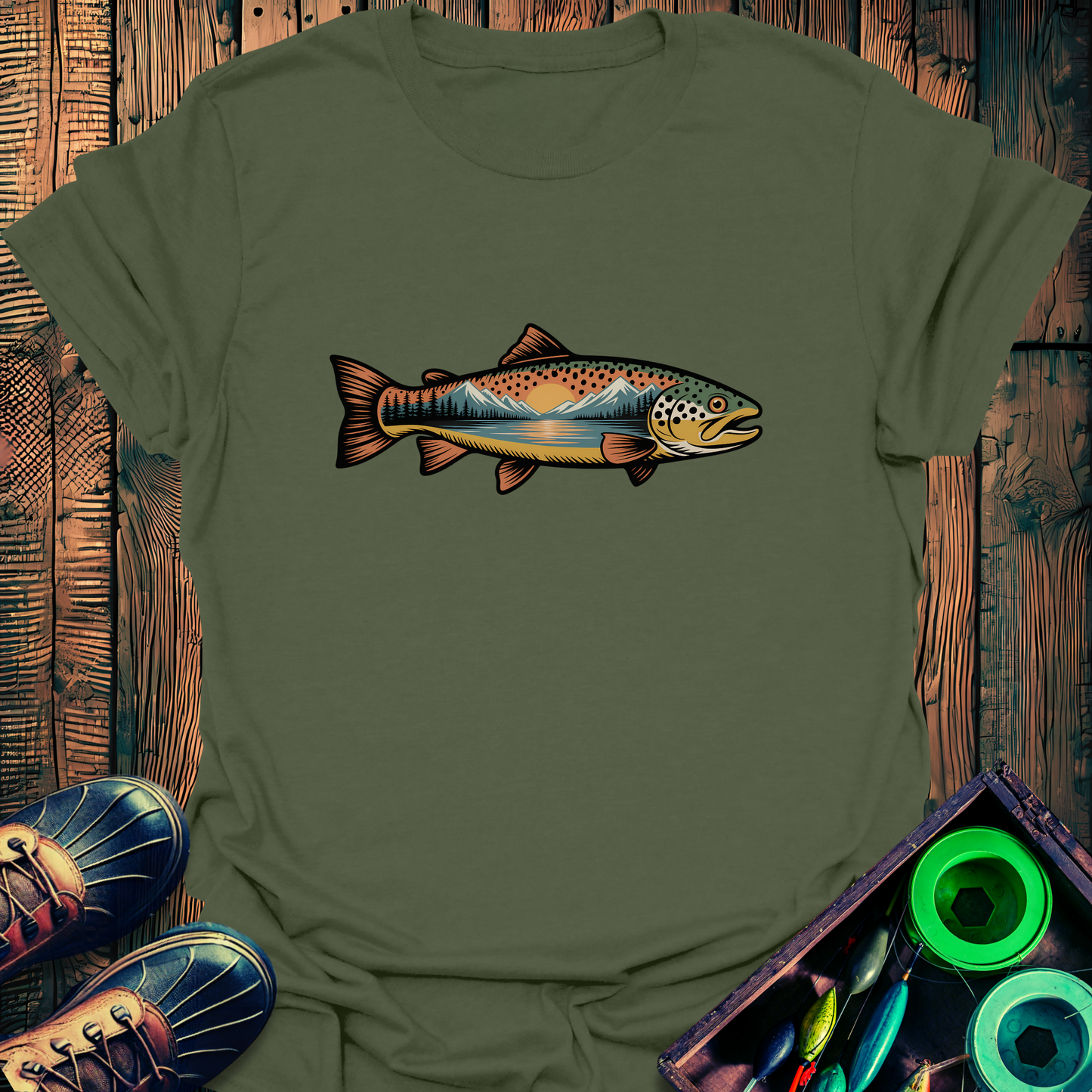 Majestic Brown T-Shirt