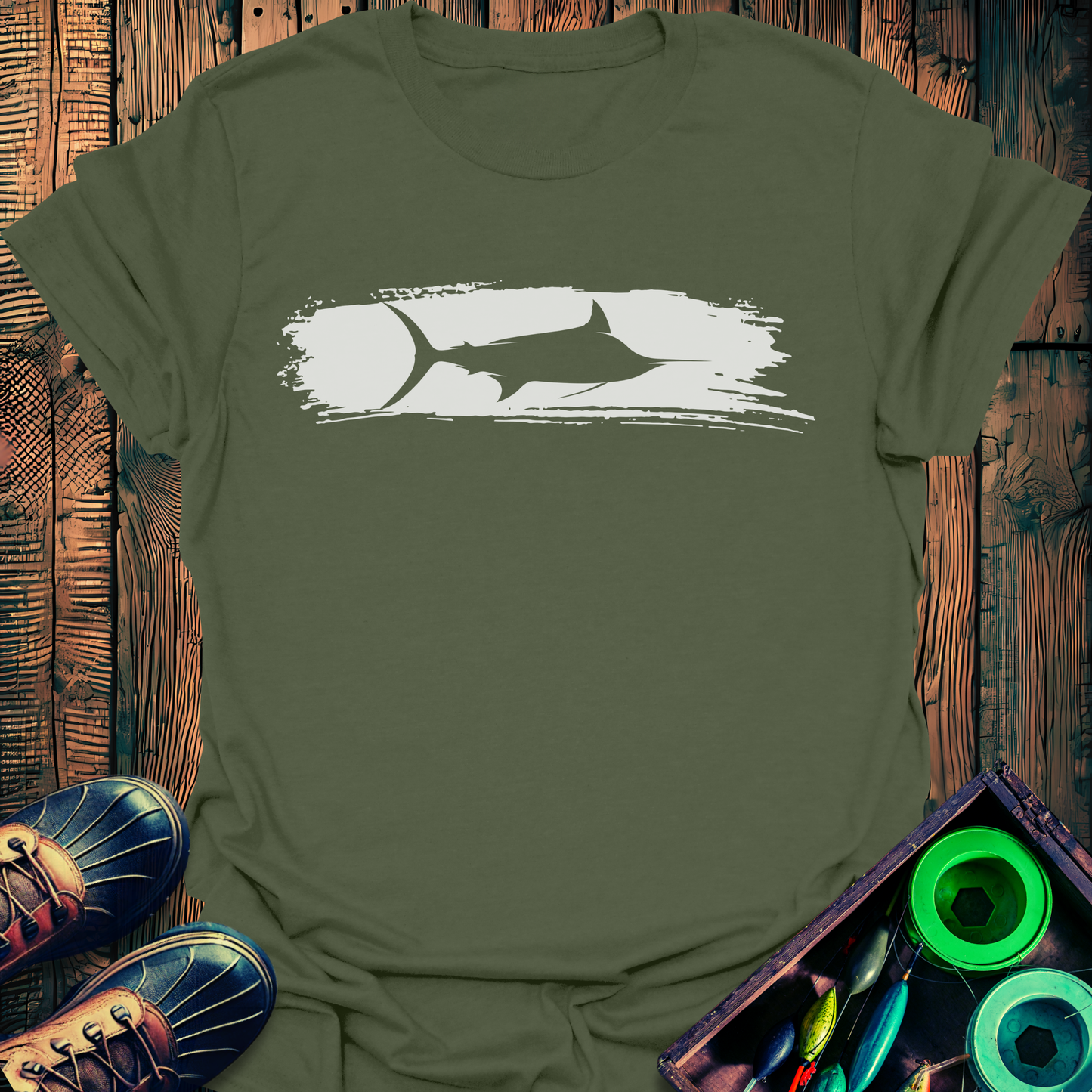 Marlin Brush T-Shirt