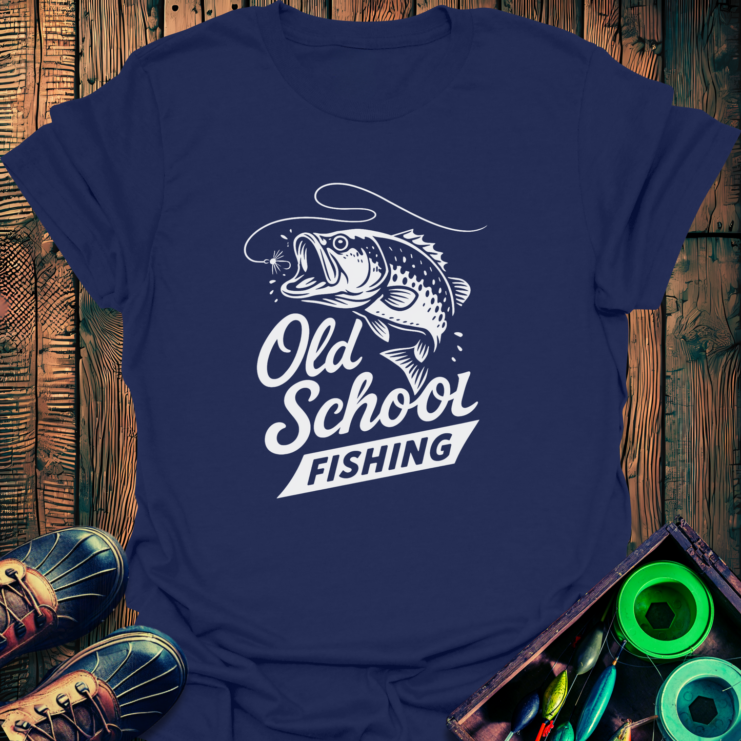 Old School Fishing T-Shirt