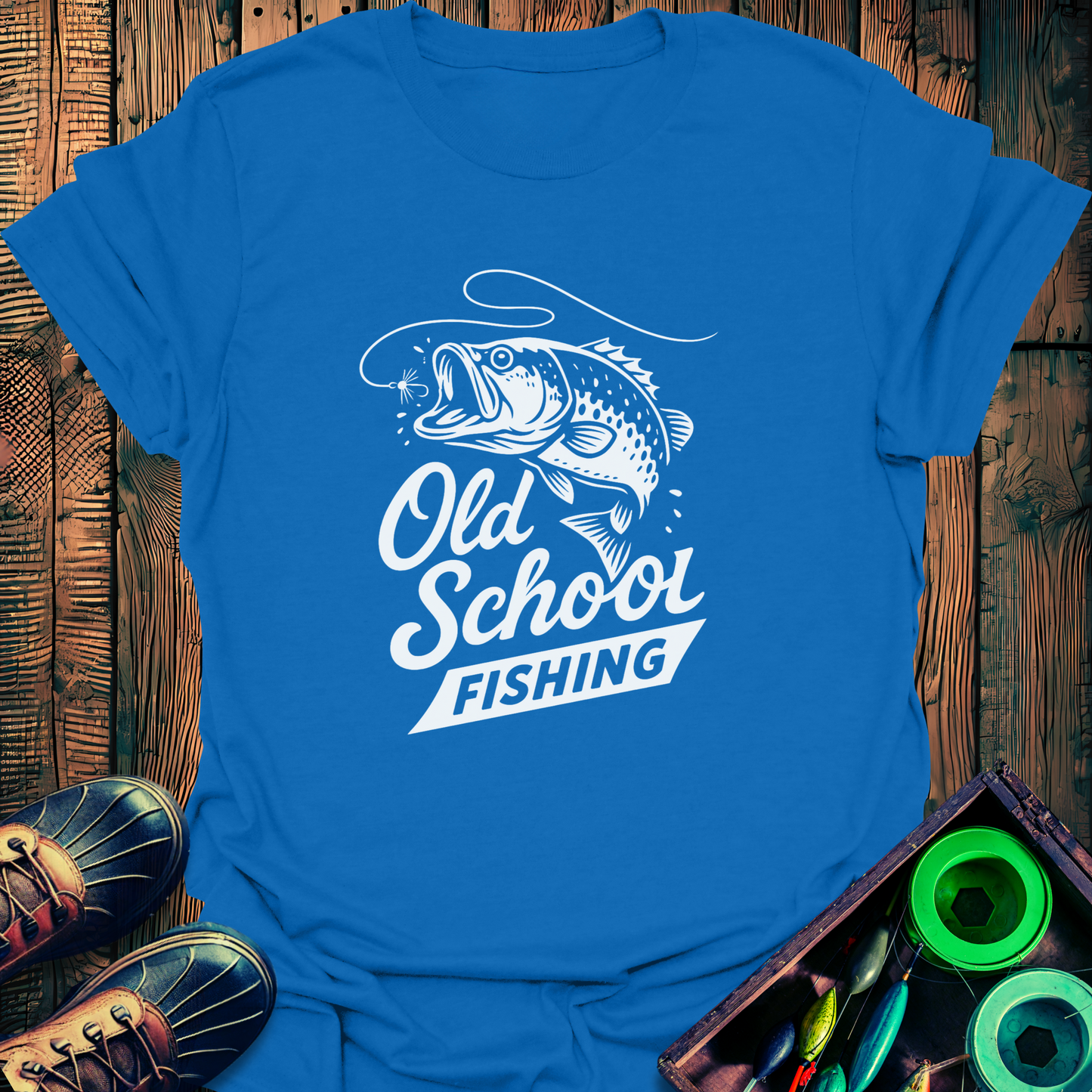 Old School Fishing T-Shirt