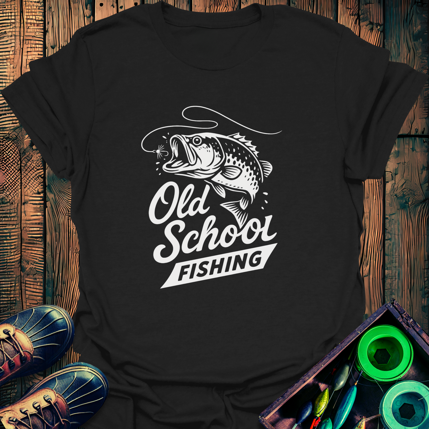 Old School Fishing T-Shirt