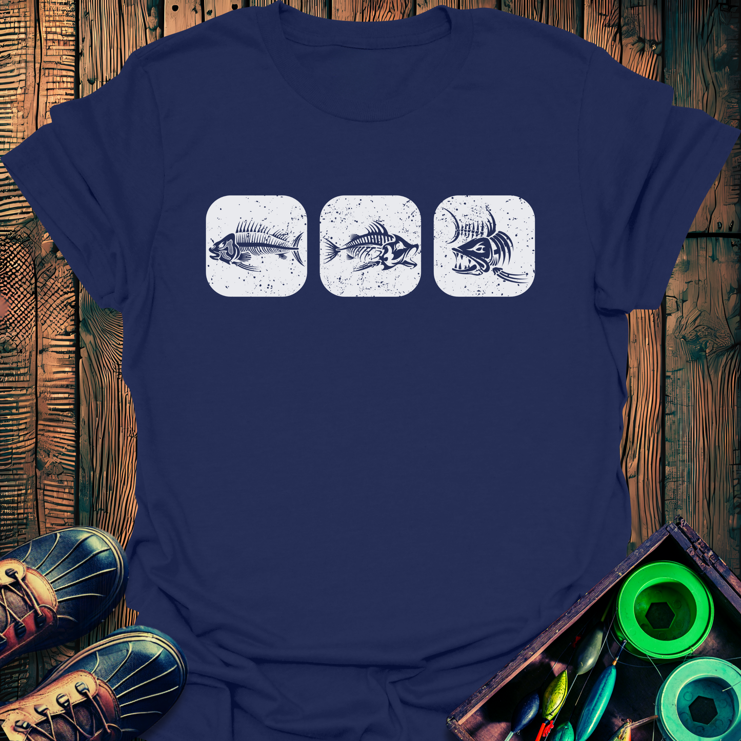 Skeleton Fish T-Shirt