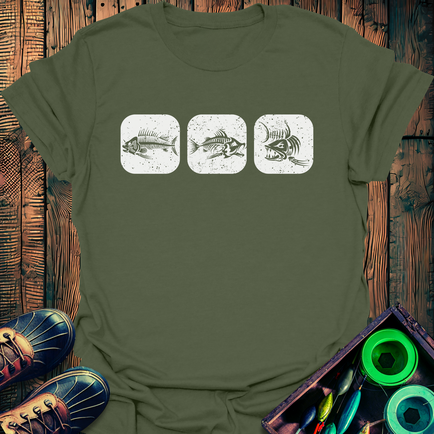 Skeleton Fish T-Shirt