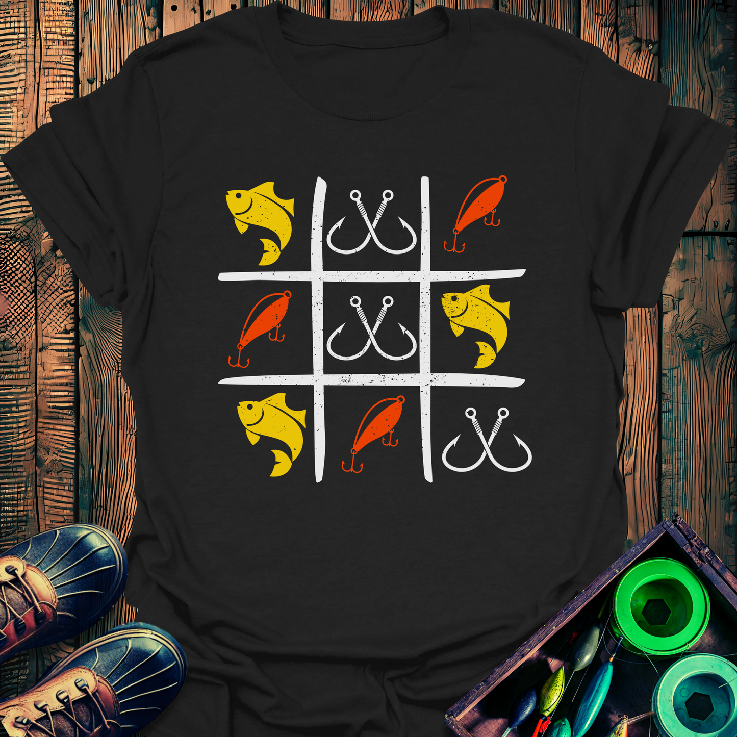 Tic-Tac-Fish T-Shirt