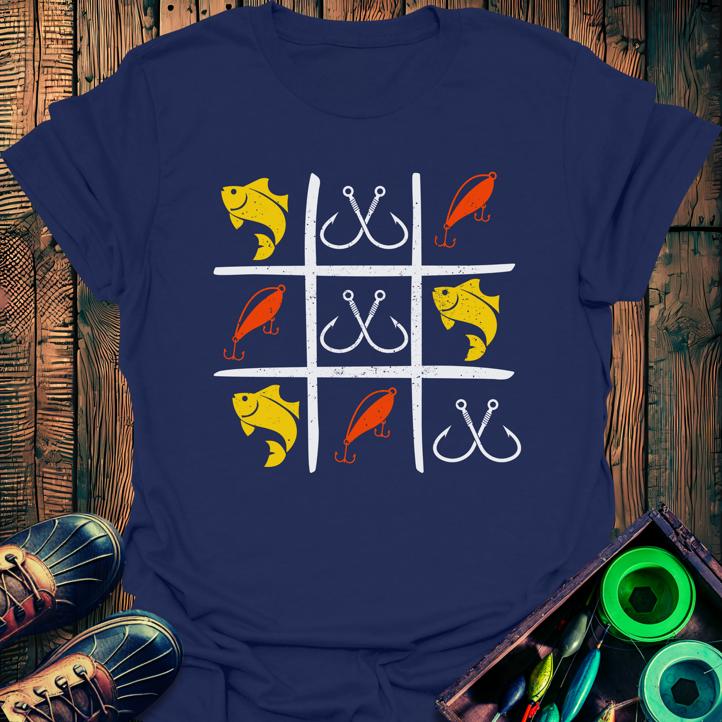 Tic-Tac-Fish T-Shirt