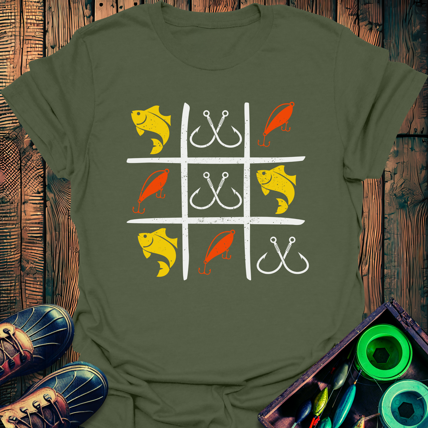 Tic-Tac-Fish T-Shirt