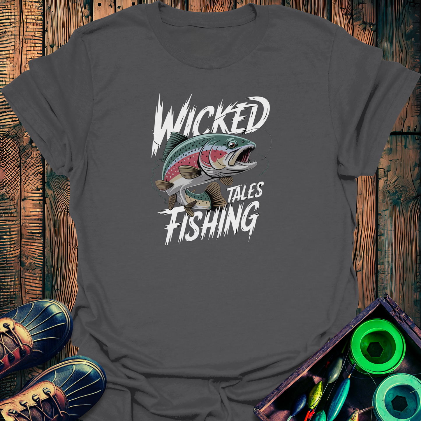 Wicked Tales Fishing T-Shirt