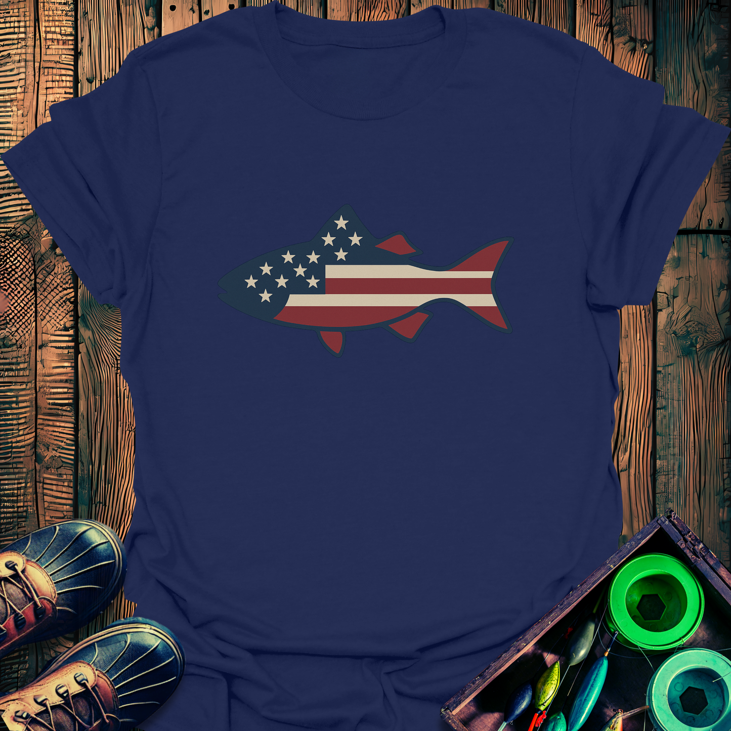 American Fish T-Shirt
