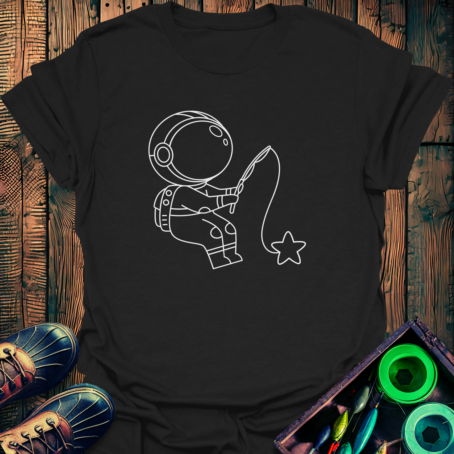 Astronaut Angler T-Shirt