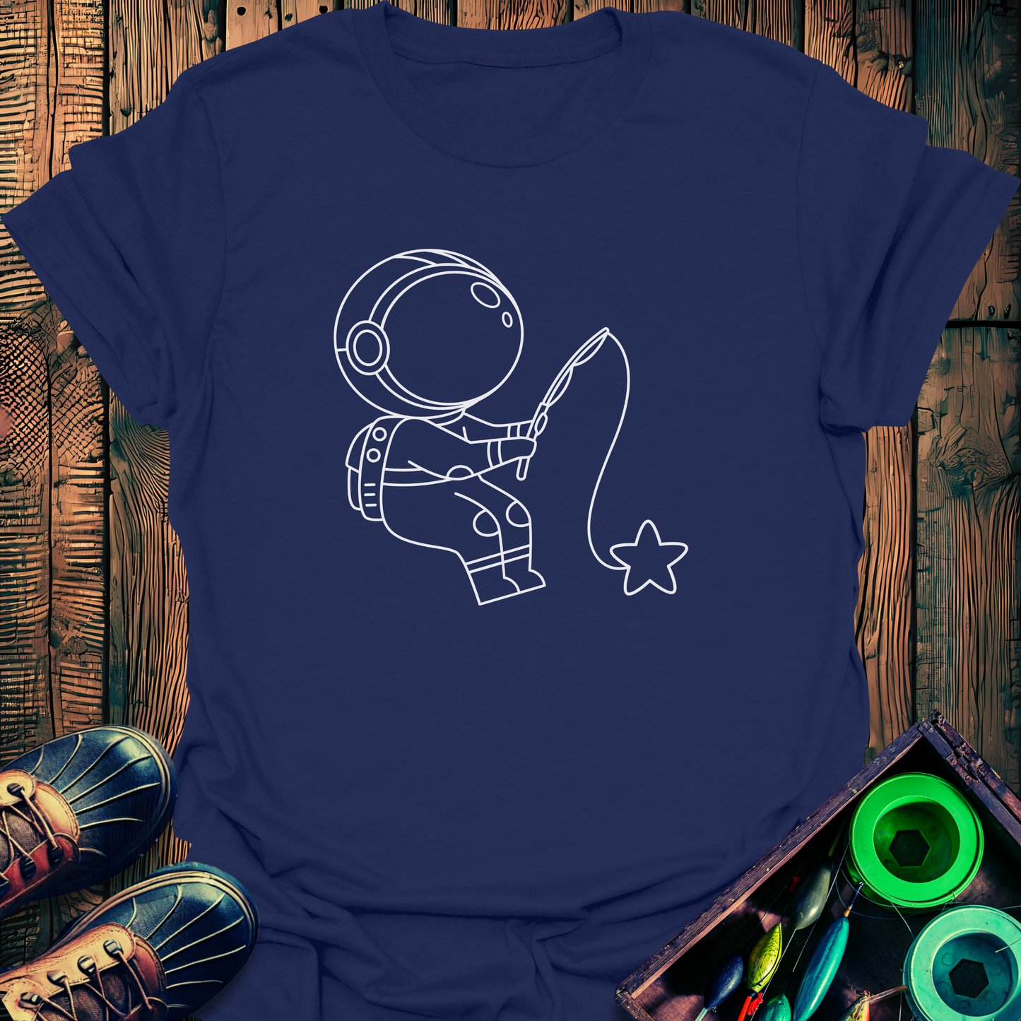 Astronaut Angler T-Shirt