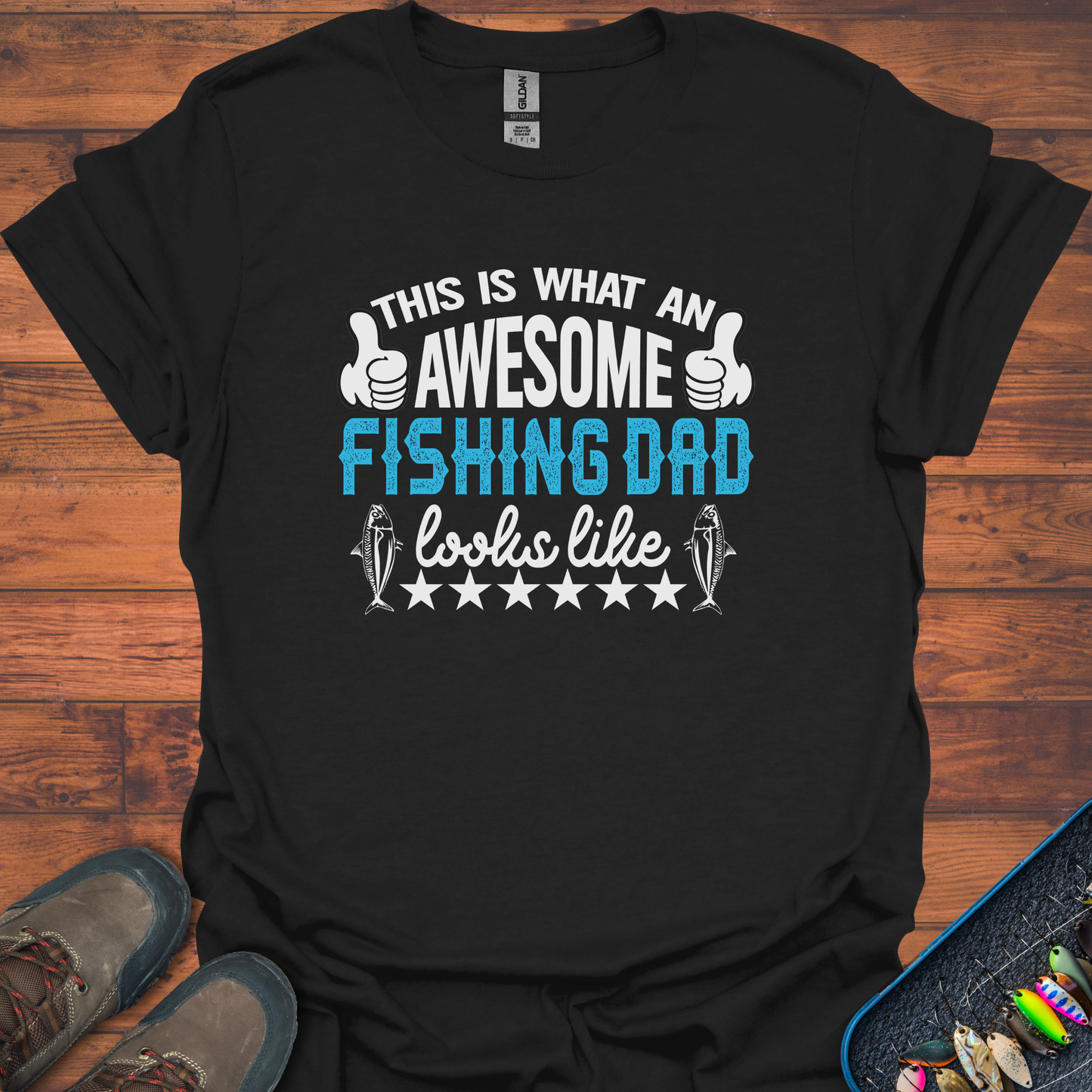 Awesome Fishing Dad T-Shirt