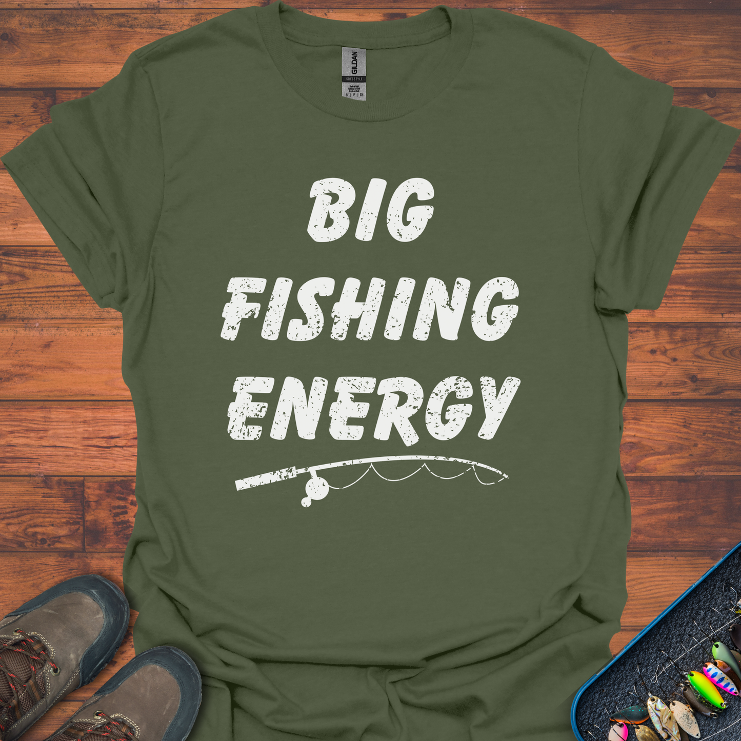 Big Fishing Energy T-Shirt