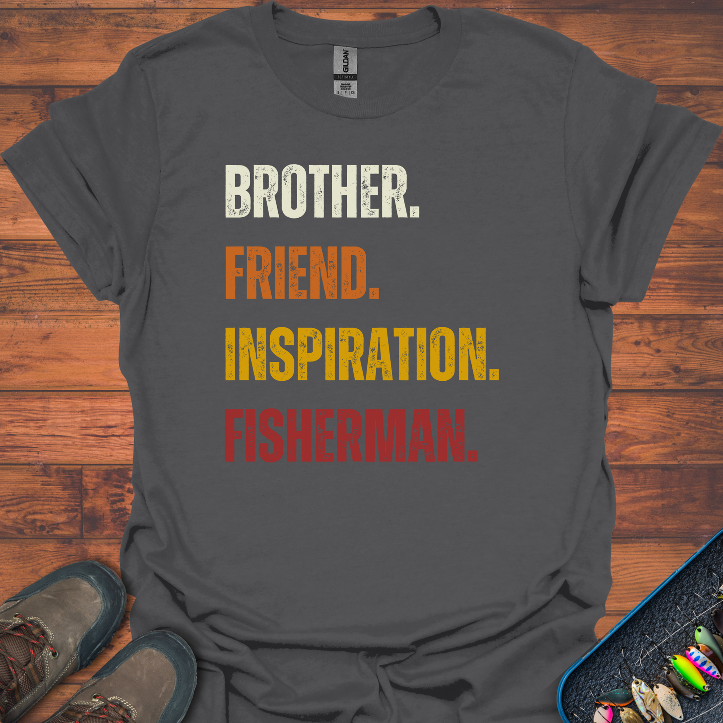 Brother, Fisherman T-Shirt