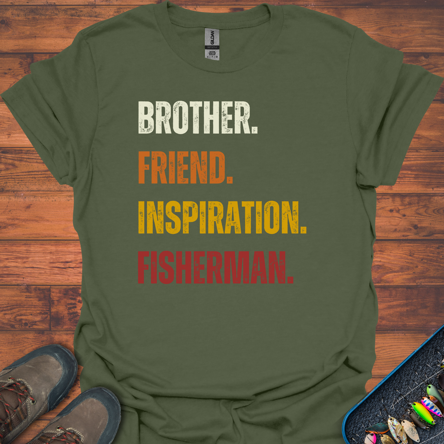 Brother, Fisherman T-Shirt