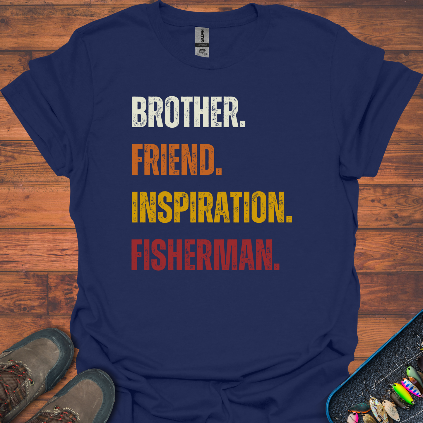 Brother, Fisherman T-Shirt