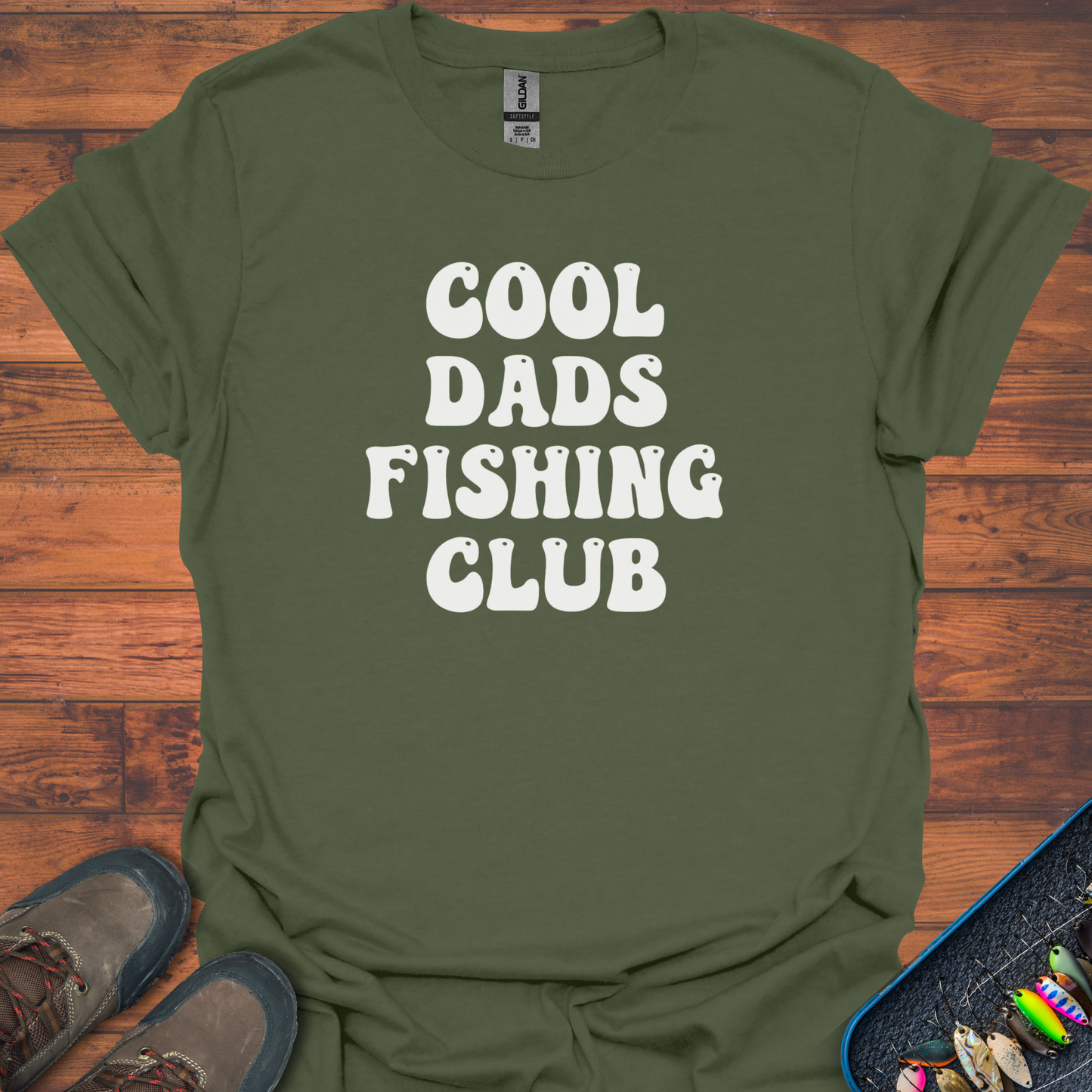 Cool Dads Fishing Club T-Shirt