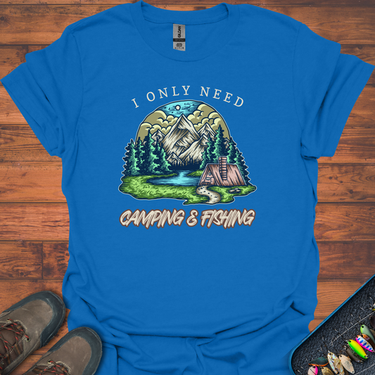 Camping & Fishing T-Shirt