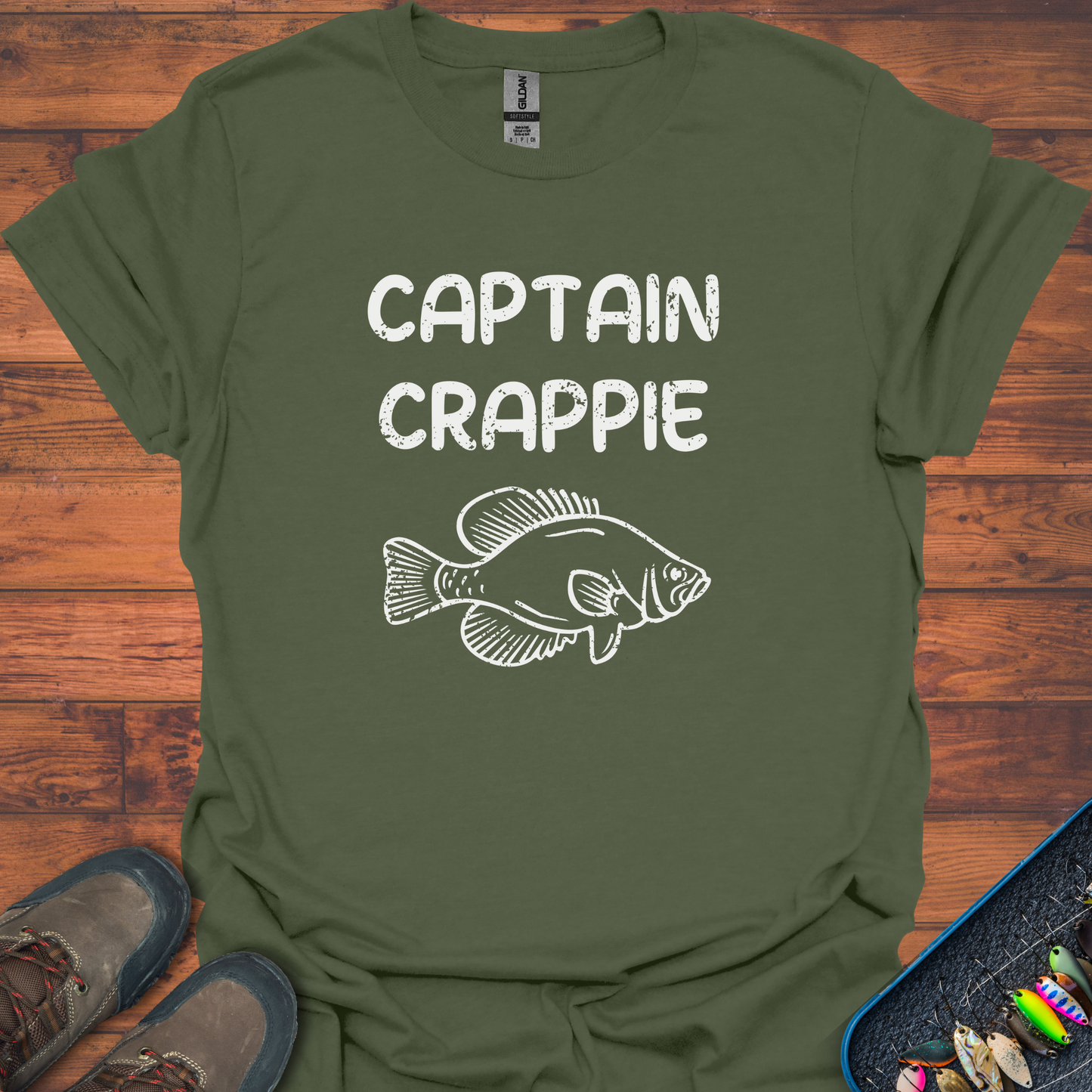 Captain Crappie T-Shirt