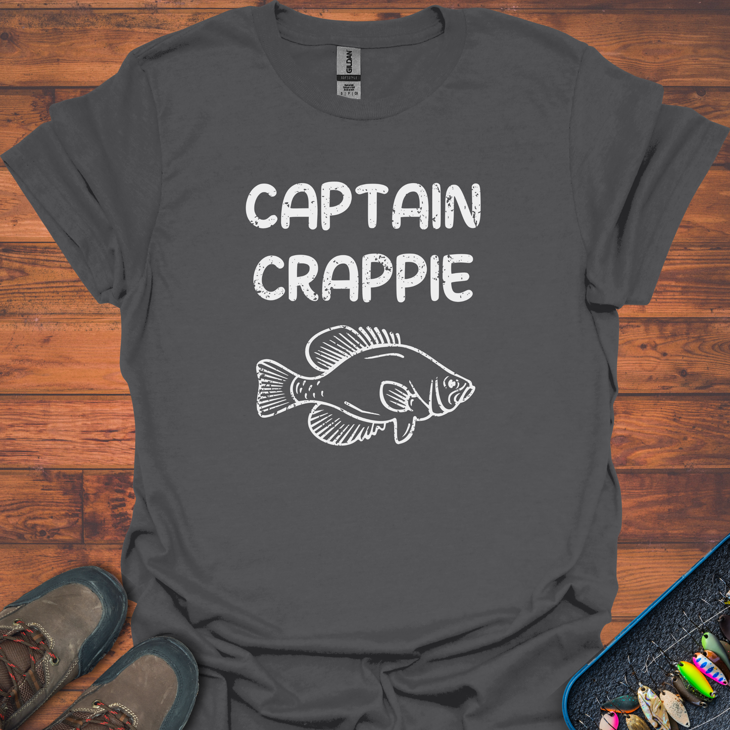 Captain Crappie T-Shirt