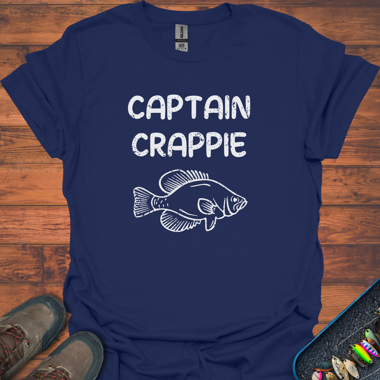 Captain Crappie T-Shirt